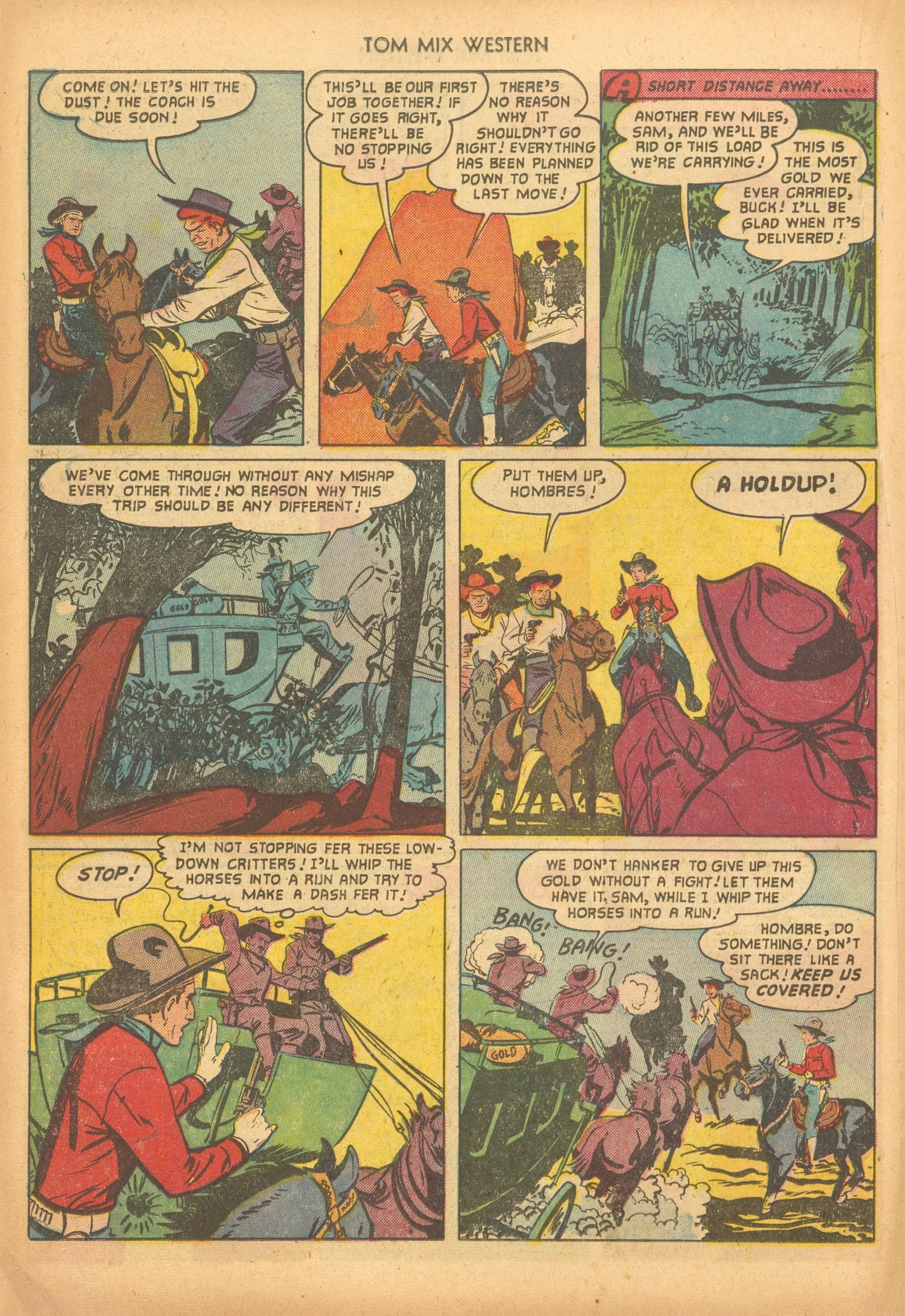 Read online Tom Mix Western (1948) comic -  Issue #53 - 18