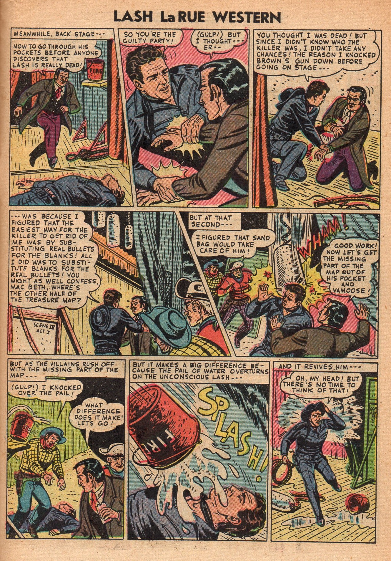 Read online Lash Larue Western (1949) comic -  Issue #48 - 31