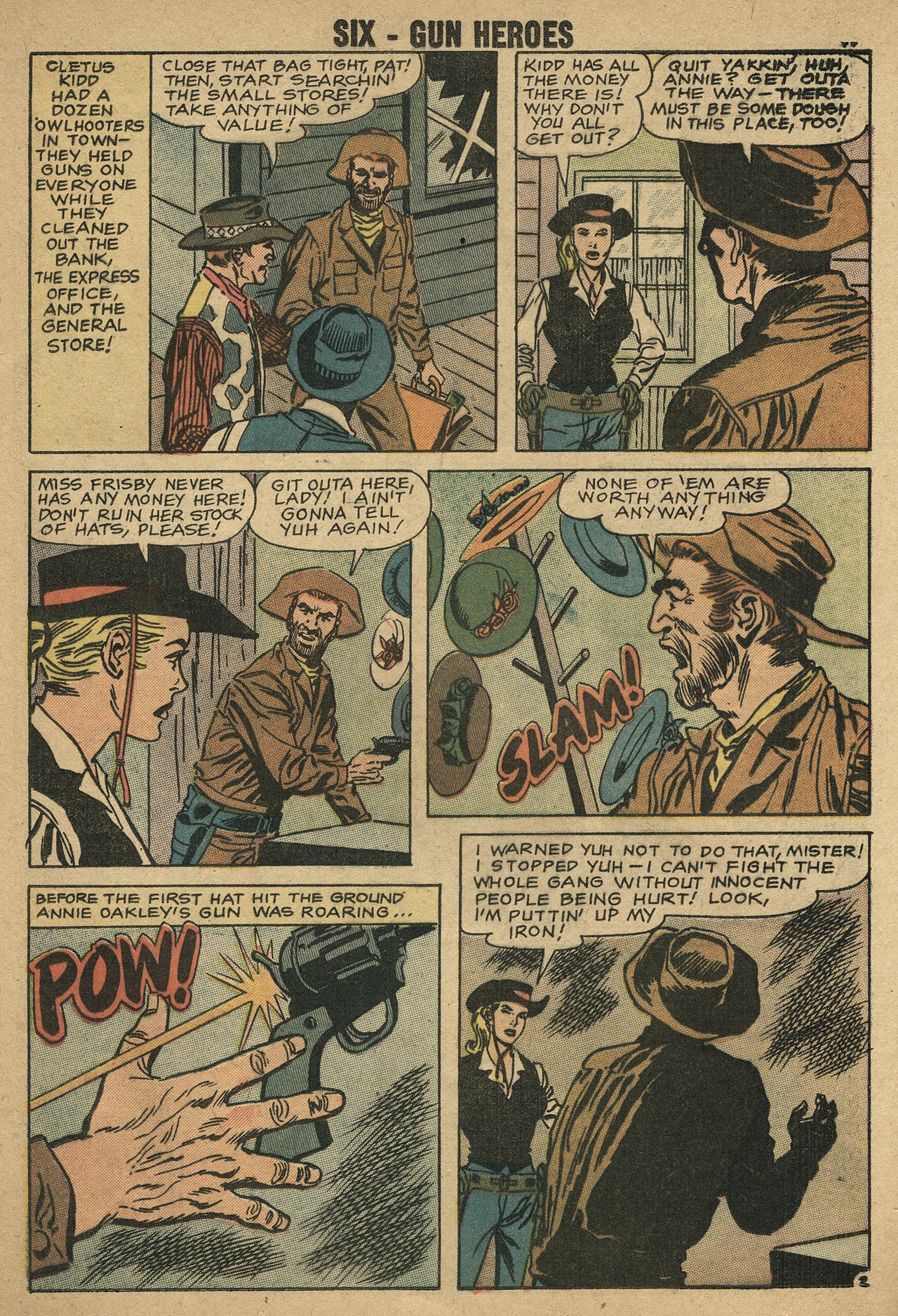 Read online Six-Gun Heroes comic -  Issue #50 - 12