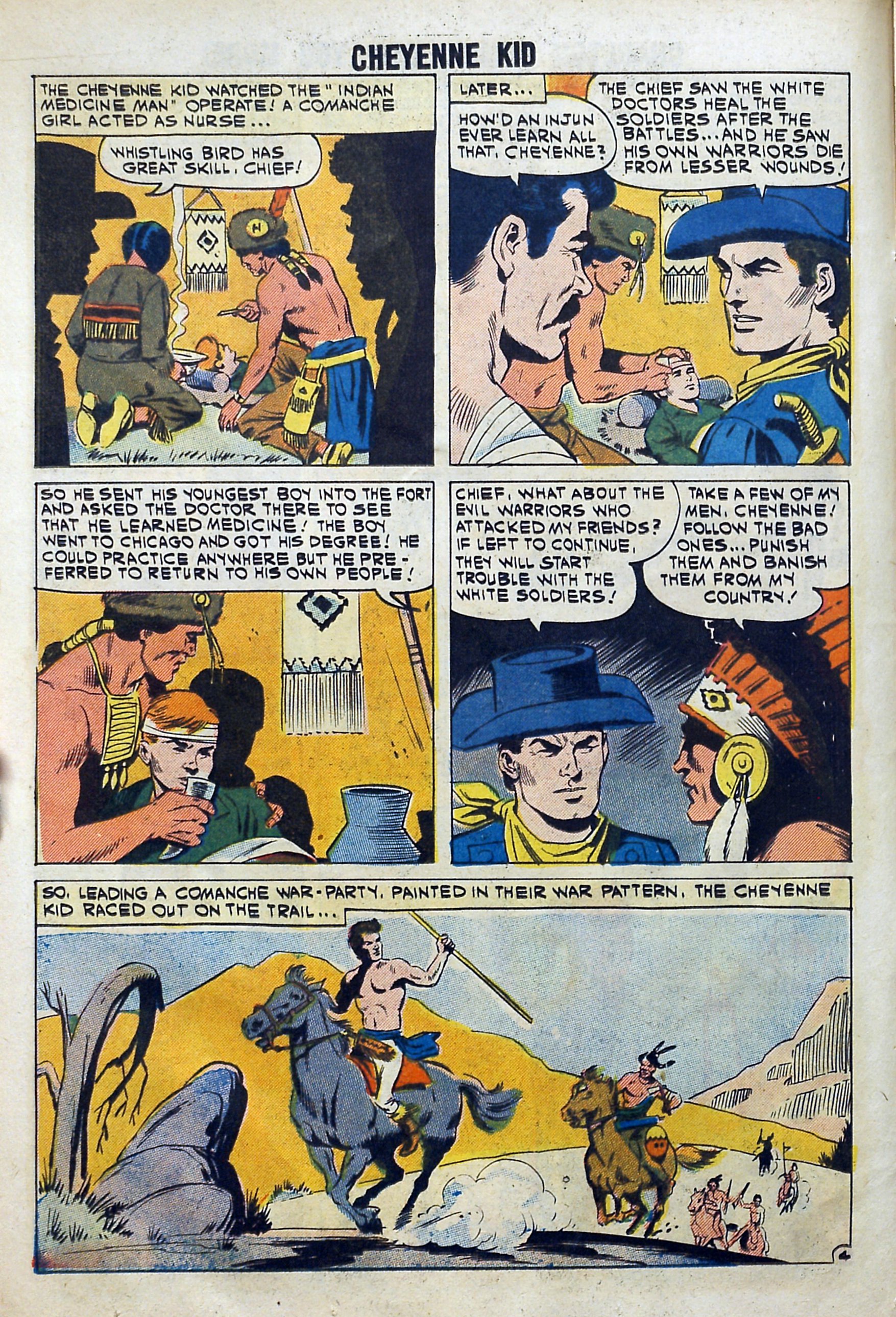 Read online Cheyenne Kid comic -  Issue #31 - 12