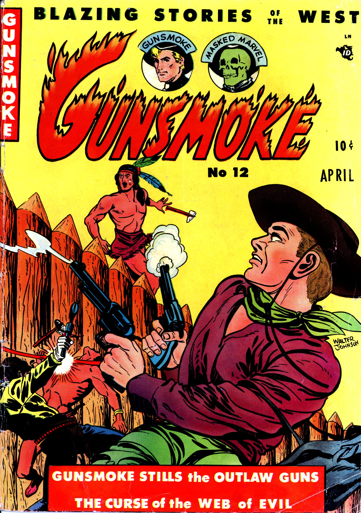 Read online Gunsmoke comic -  Issue #12 - 1