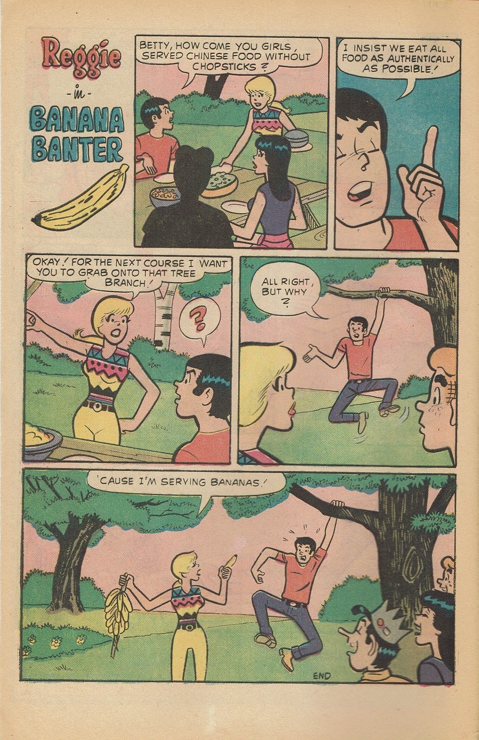 Read online Reggie's Wise Guy Jokes comic -  Issue #34 - 4