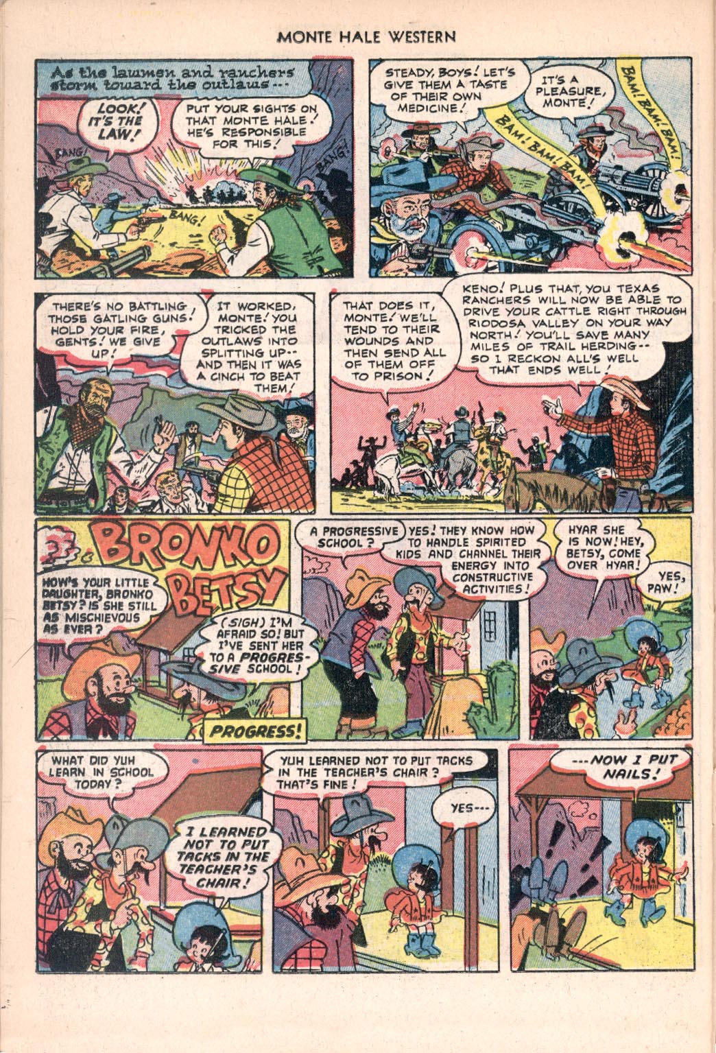 Read online Monte Hale Western comic -  Issue #81 - 26