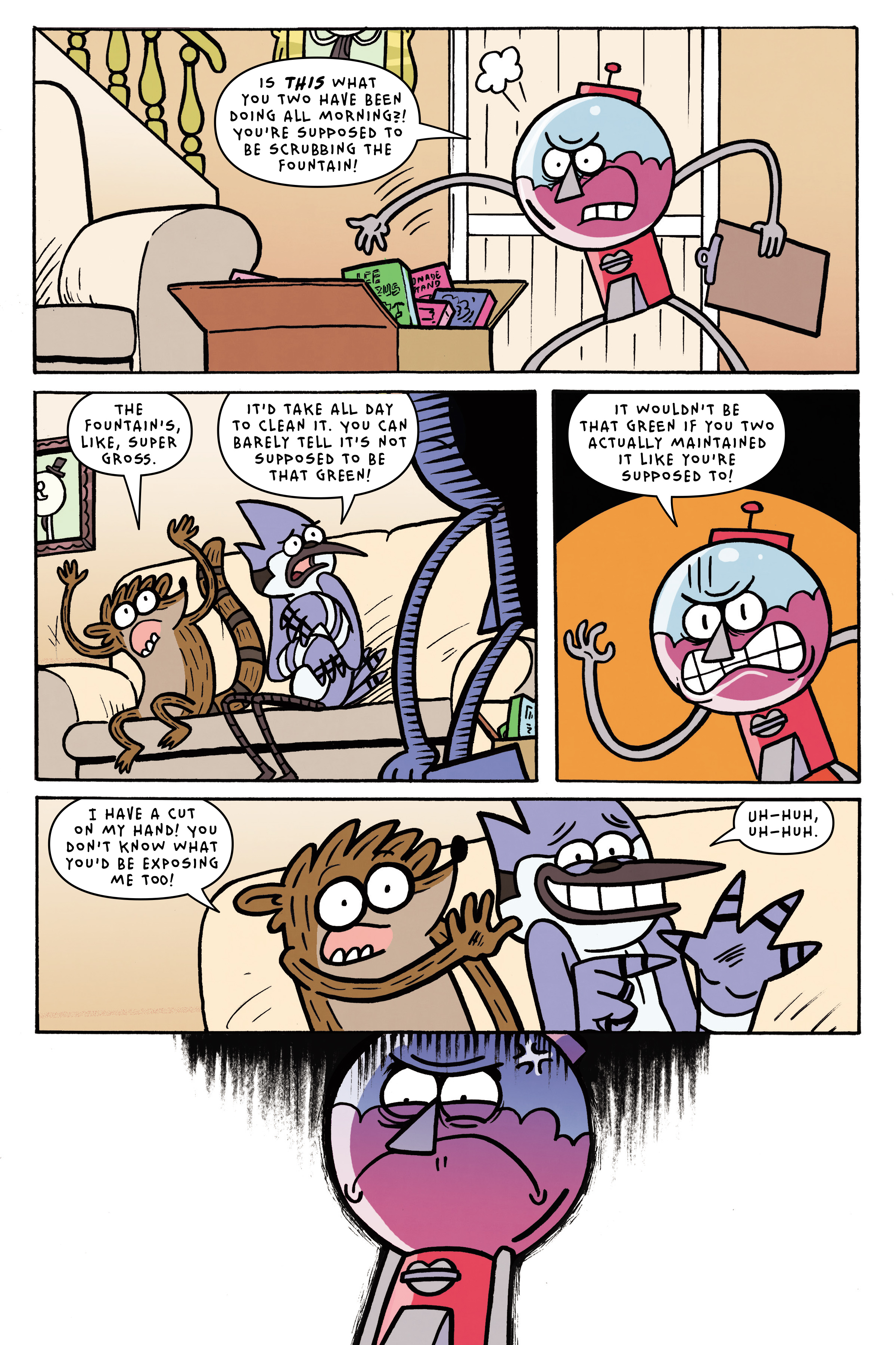 Read online Regular Show: The Meatening comic -  Issue # TPB - 8