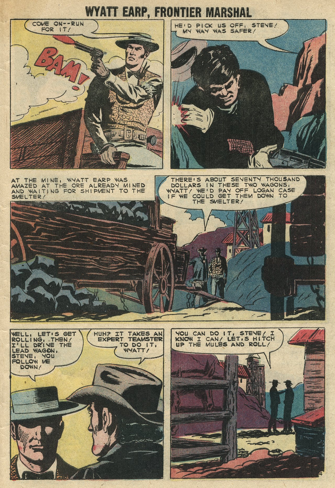 Read online Wyatt Earp Frontier Marshal comic -  Issue #27 - 29