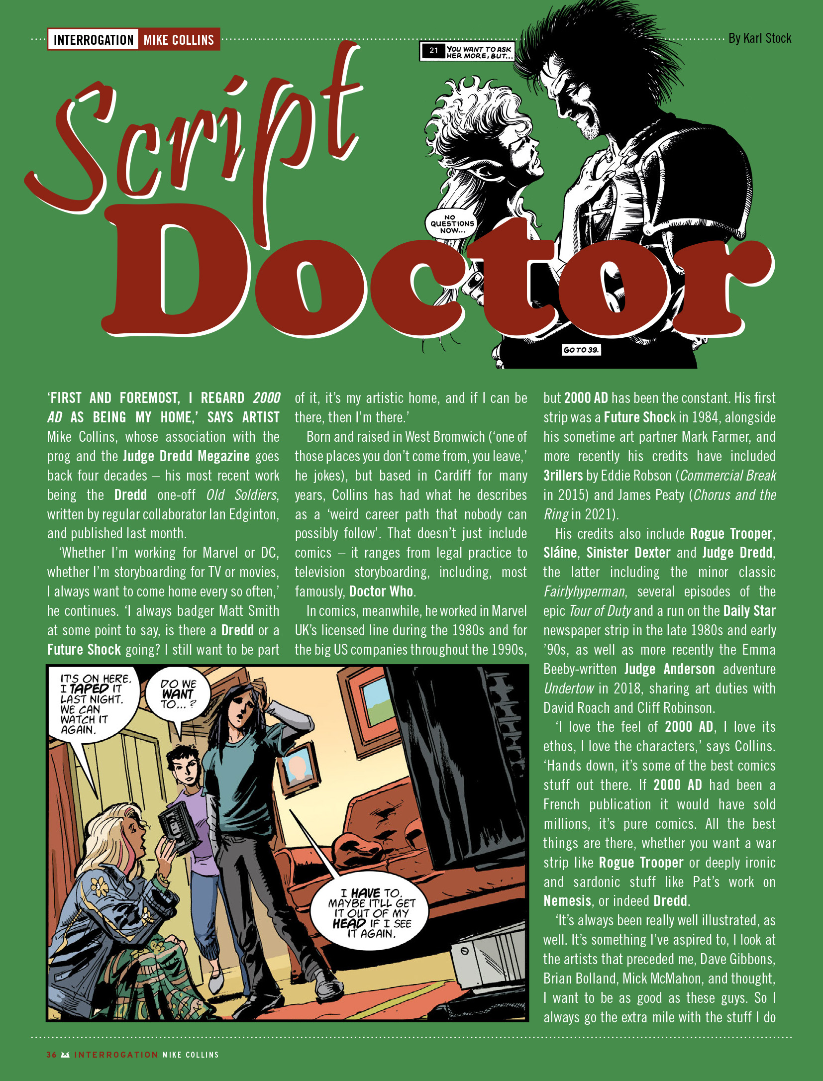 Read online Judge Dredd Megazine (Vol. 5) comic -  Issue #463 - 38