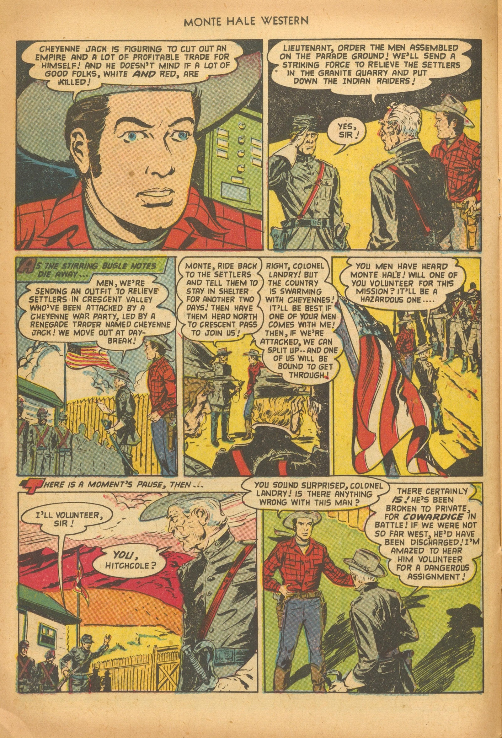 Read online Monte Hale Western comic -  Issue #80 - 12