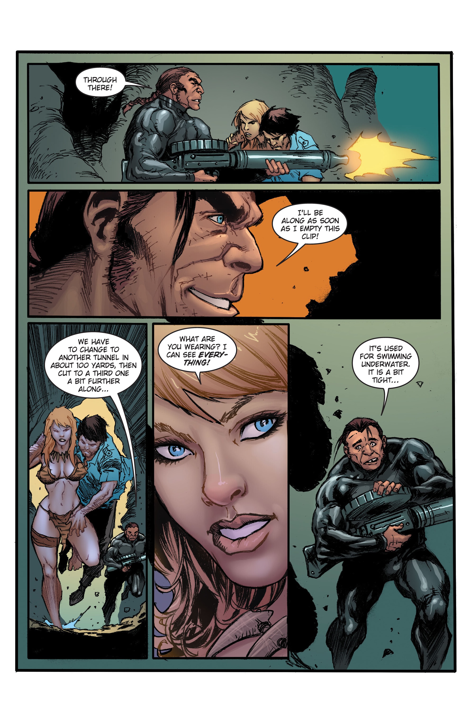 Read online Frank Cho's Jungle Girl: The Complete Omnibus comic -  Issue # TPB (Part 3) - 41
