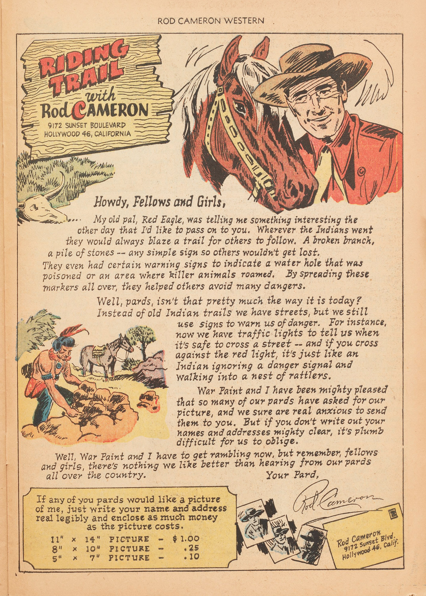 Read online Rod Cameron Western comic -  Issue #5 - 27