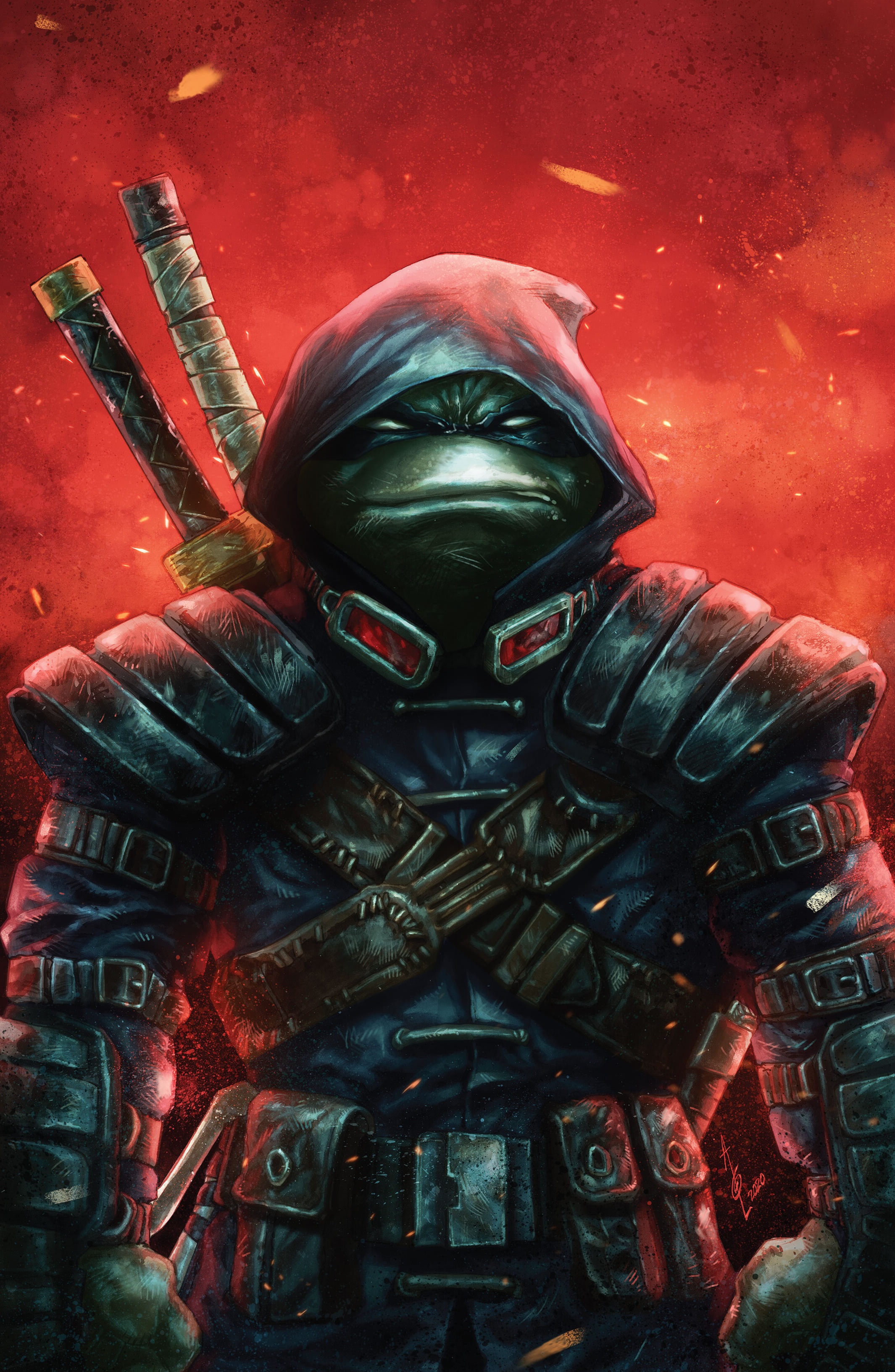 Read online Teenage Mutant Ninja Turtles: The Last Ronin - The Covers comic -  Issue # TPB (Part 1) - 48