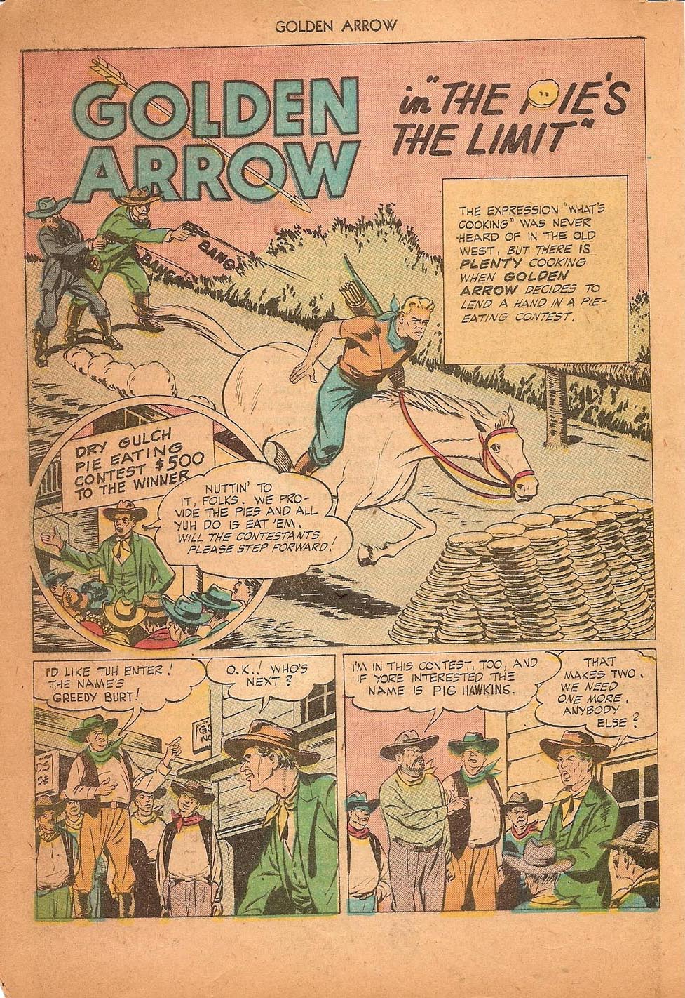 Read online Golden Arrow comic -  Issue #5 - 28