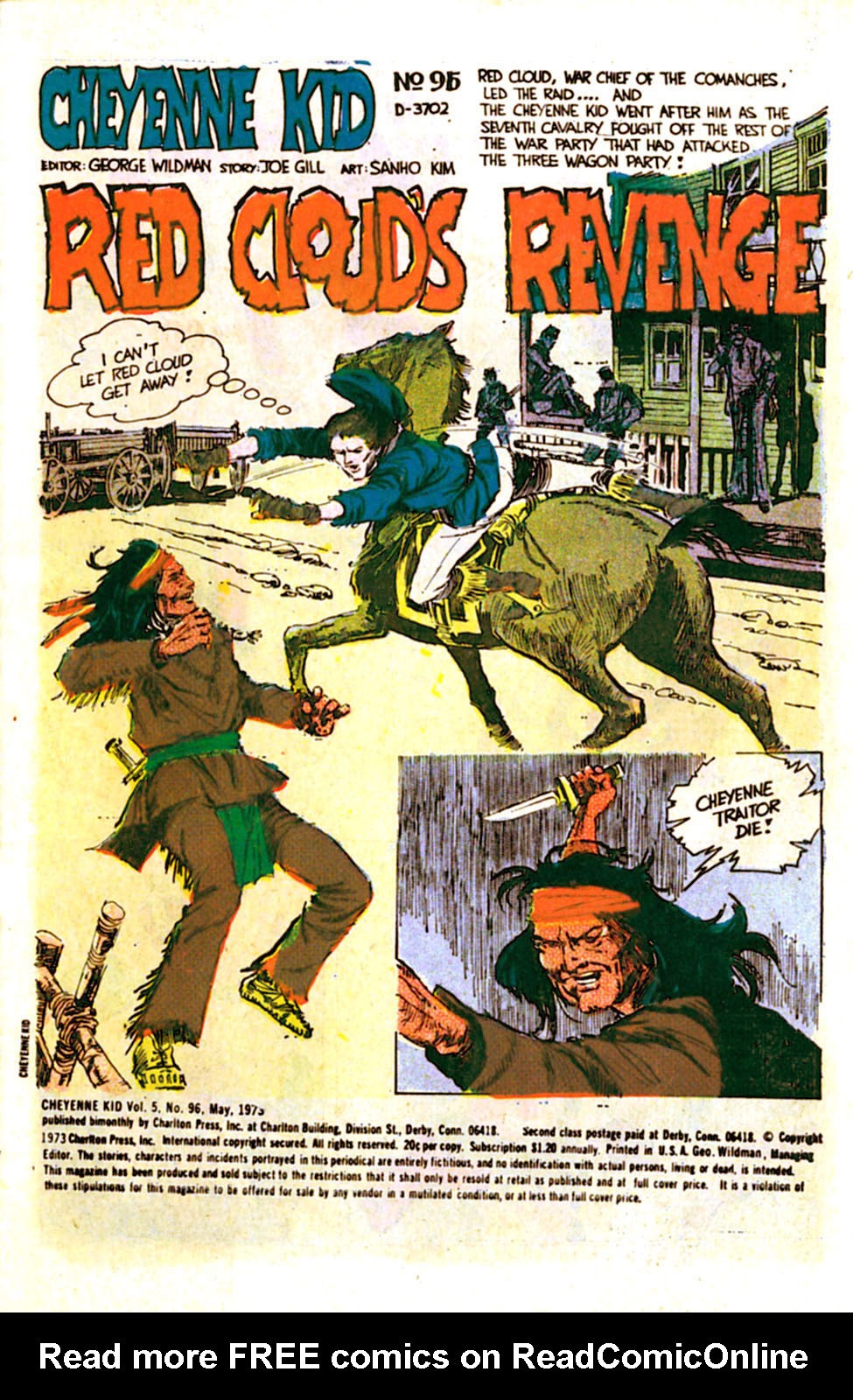 Read online Cheyenne Kid comic -  Issue #96 - 3
