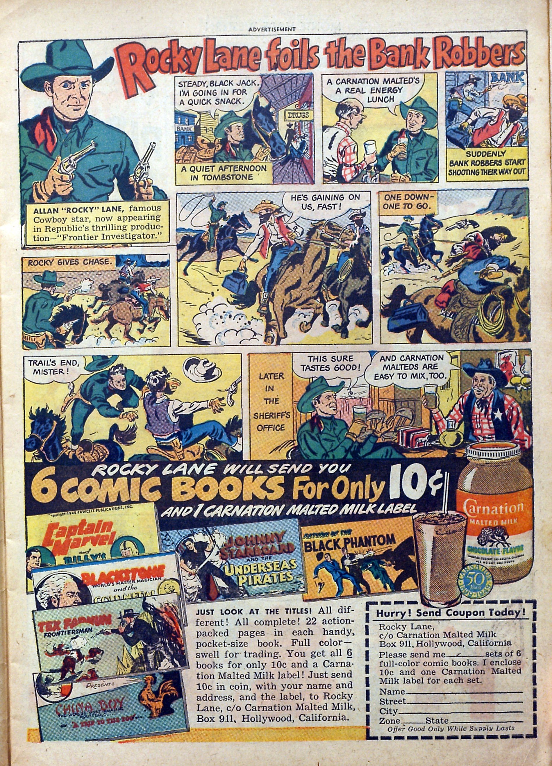 Read online Monte Hale Western comic -  Issue #40 - 15