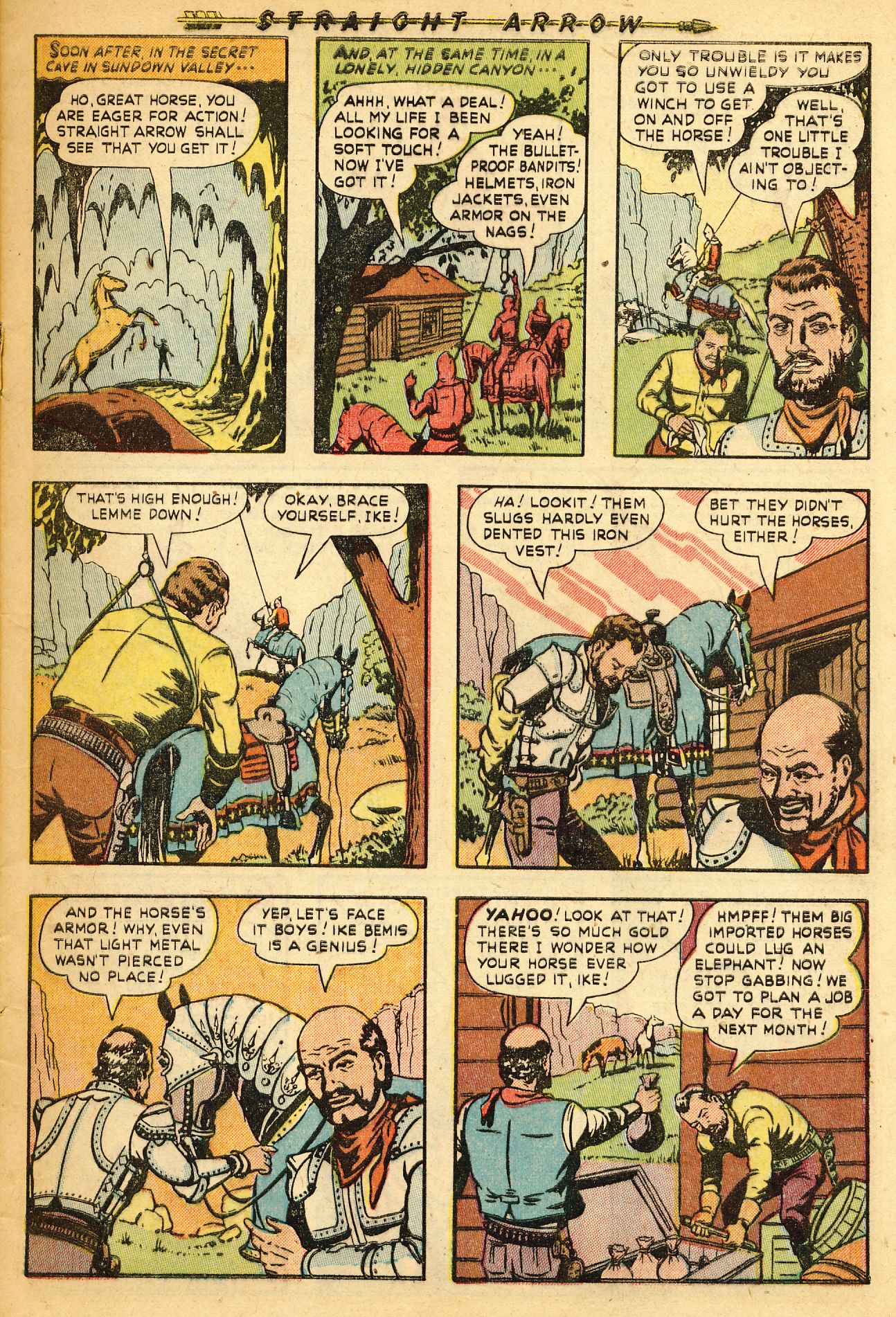 Read online Straight Arrow comic -  Issue #14 - 5