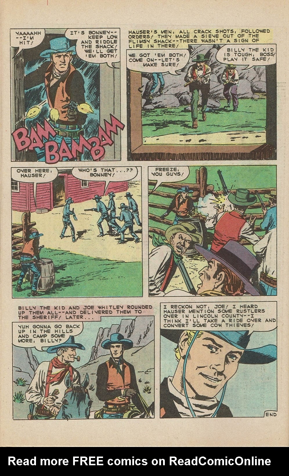 Read online Gunfighters comic -  Issue #83 - 32