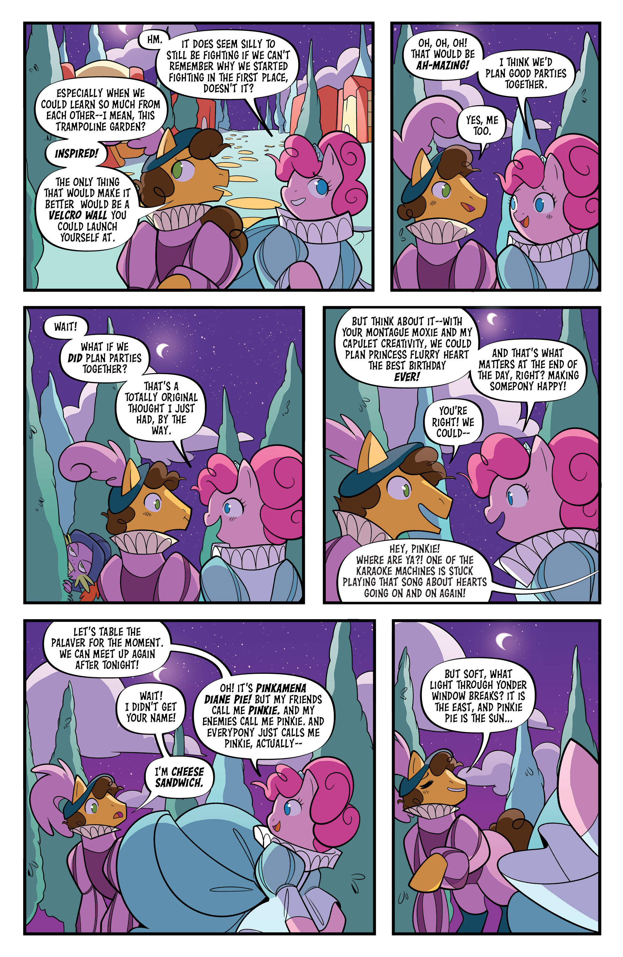 Read online My Little Pony: Valentine's Day Special, Romeo & Juliet comic -  Issue # Full - 11