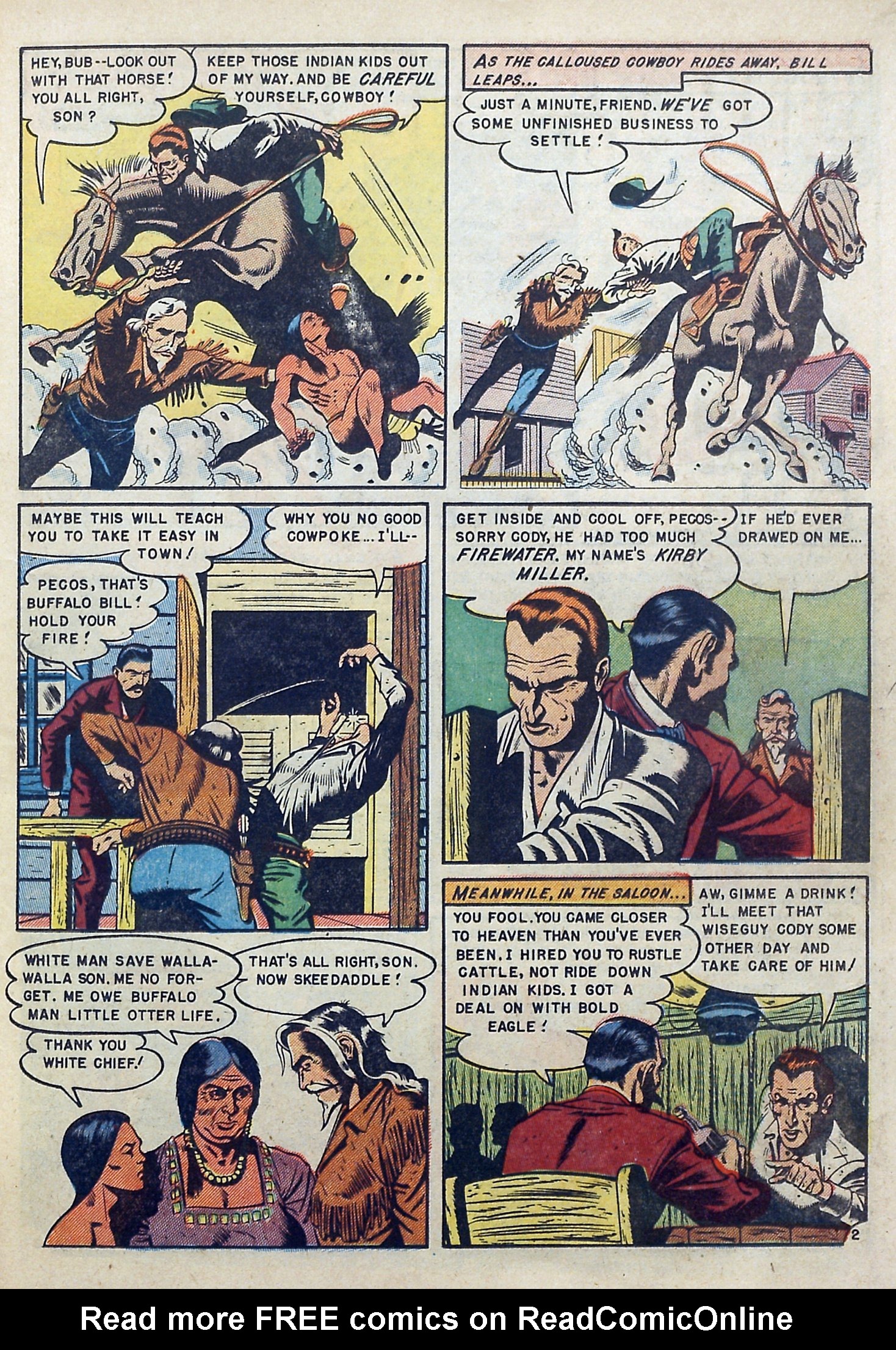 Read online Buffalo Bill comic -  Issue #6 - 21