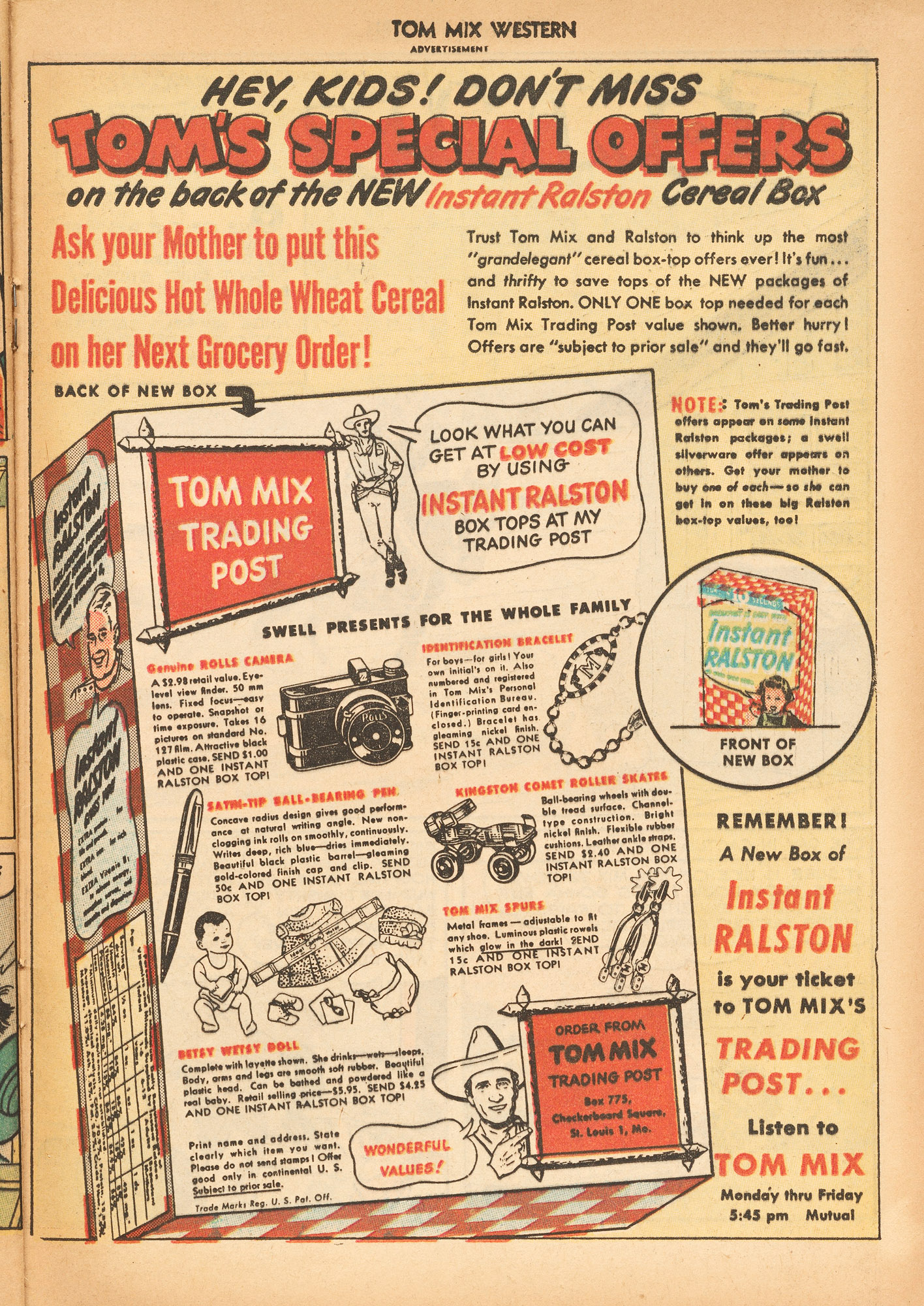 Read online Tom Mix Western (1948) comic -  Issue #15 - 41