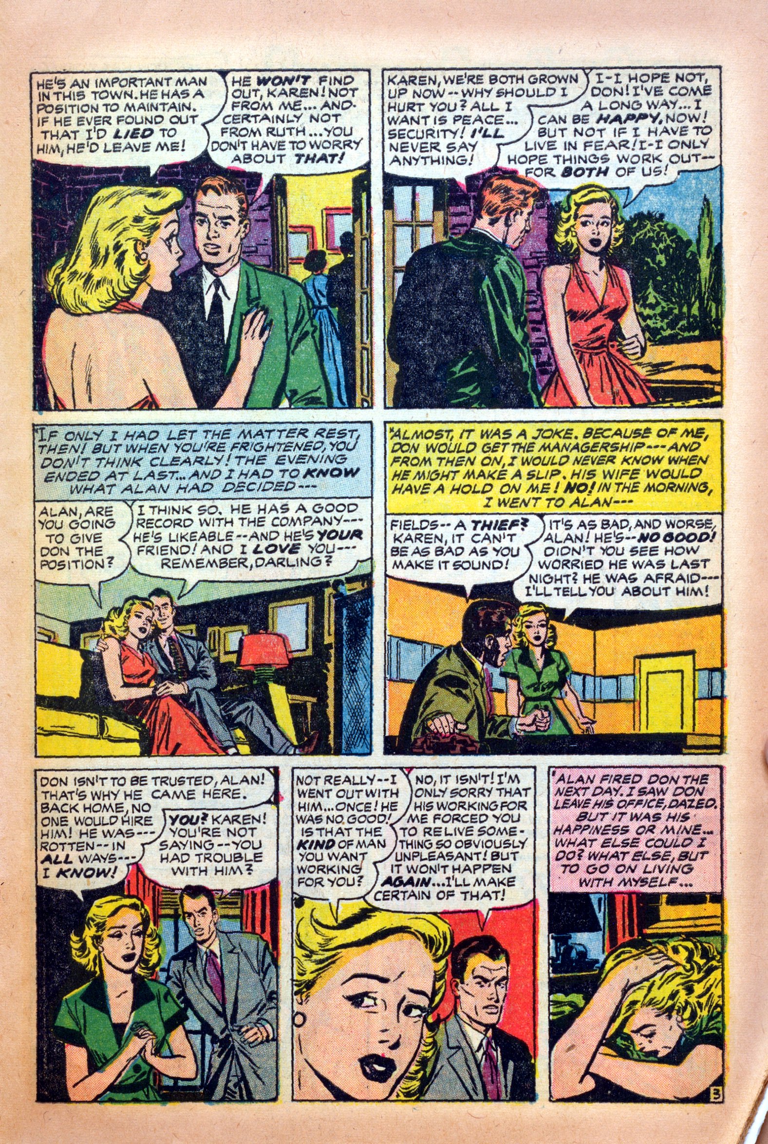 Read online Young Love (1949) comic -  Issue #12 - 27