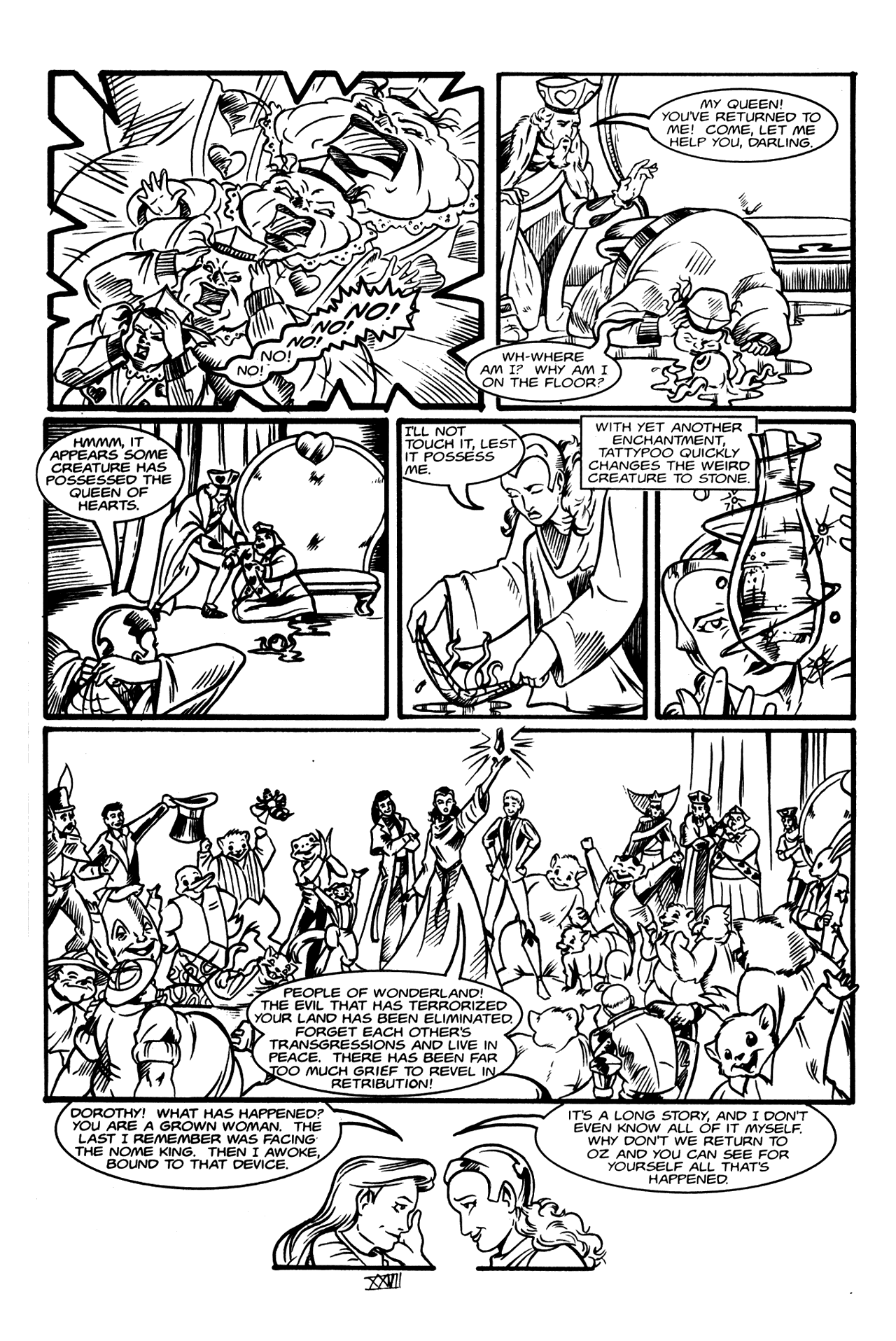 Read online Wonderland (1998) comic -  Issue #3 - 29