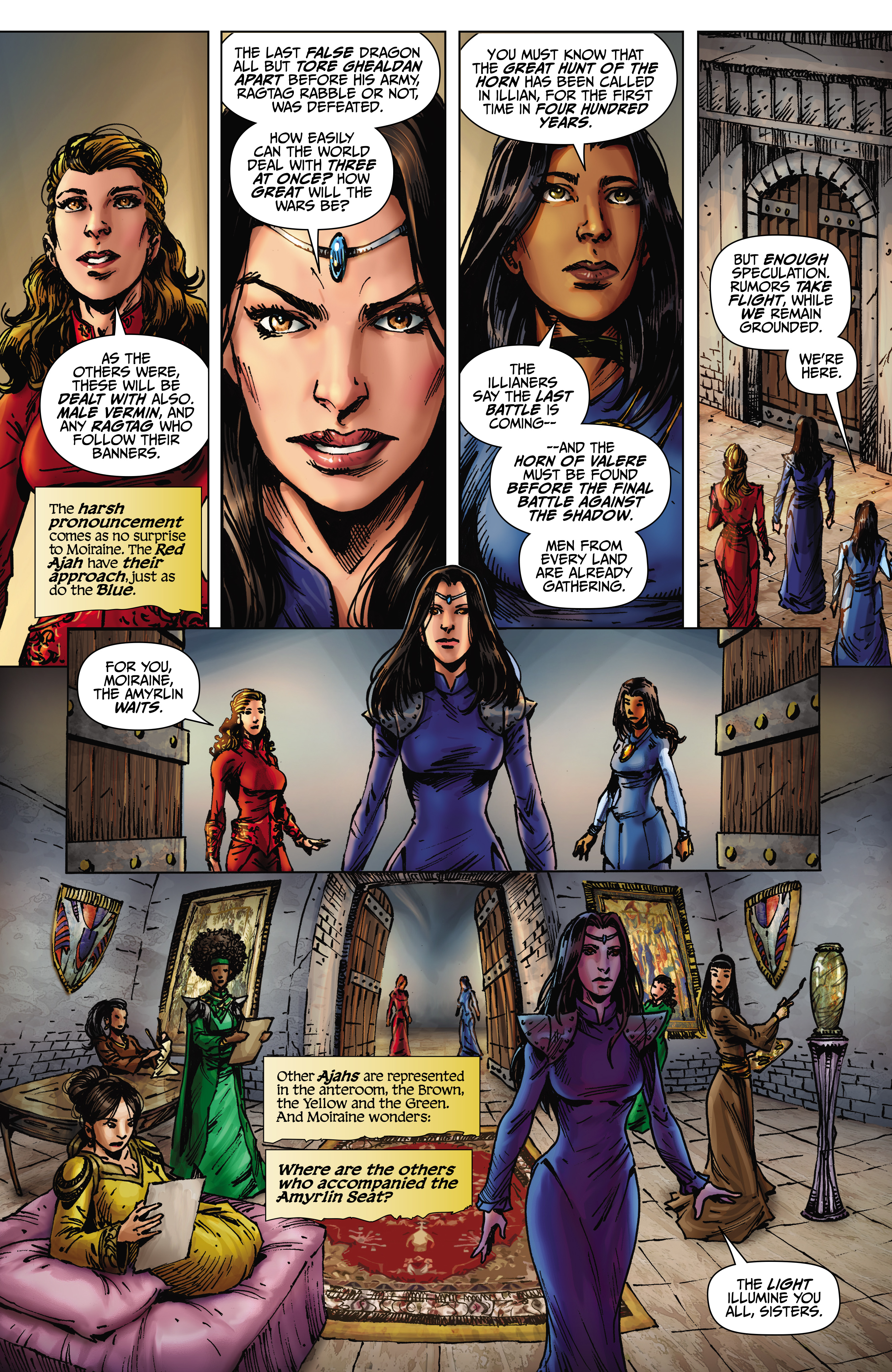 Read online Robert Jordan's The Wheel of Time: The Great Hunt comic -  Issue #3 - 17
