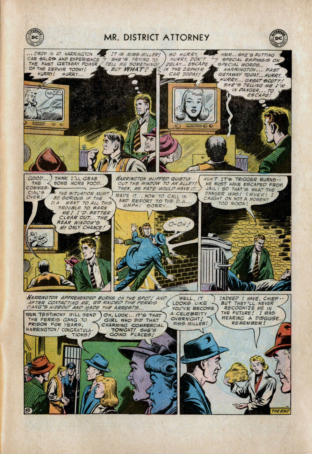 Read online Mr. District Attorney comic -  Issue #51 - 33