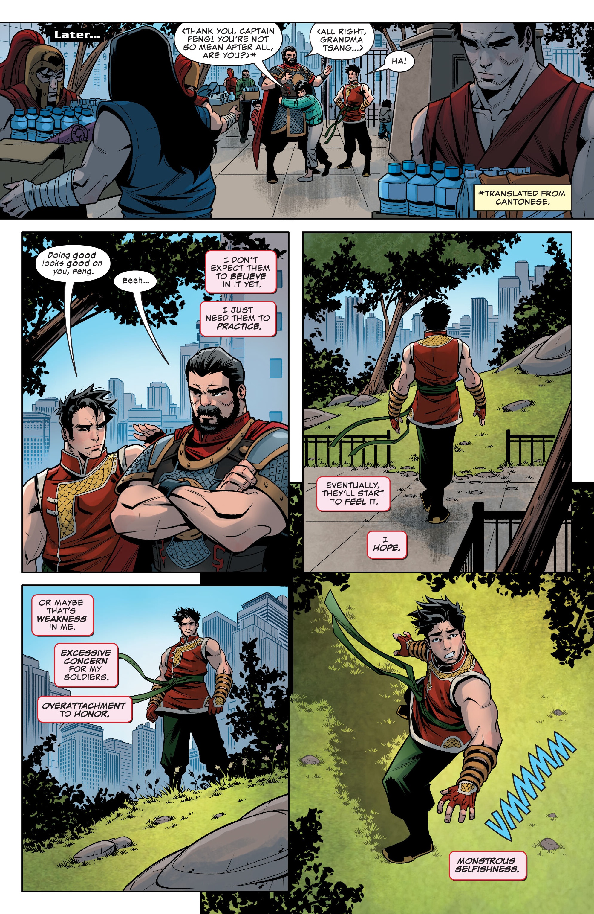 Read online Deadly Hands of Kung Fu: Gang War comic -  Issue #1 - 20