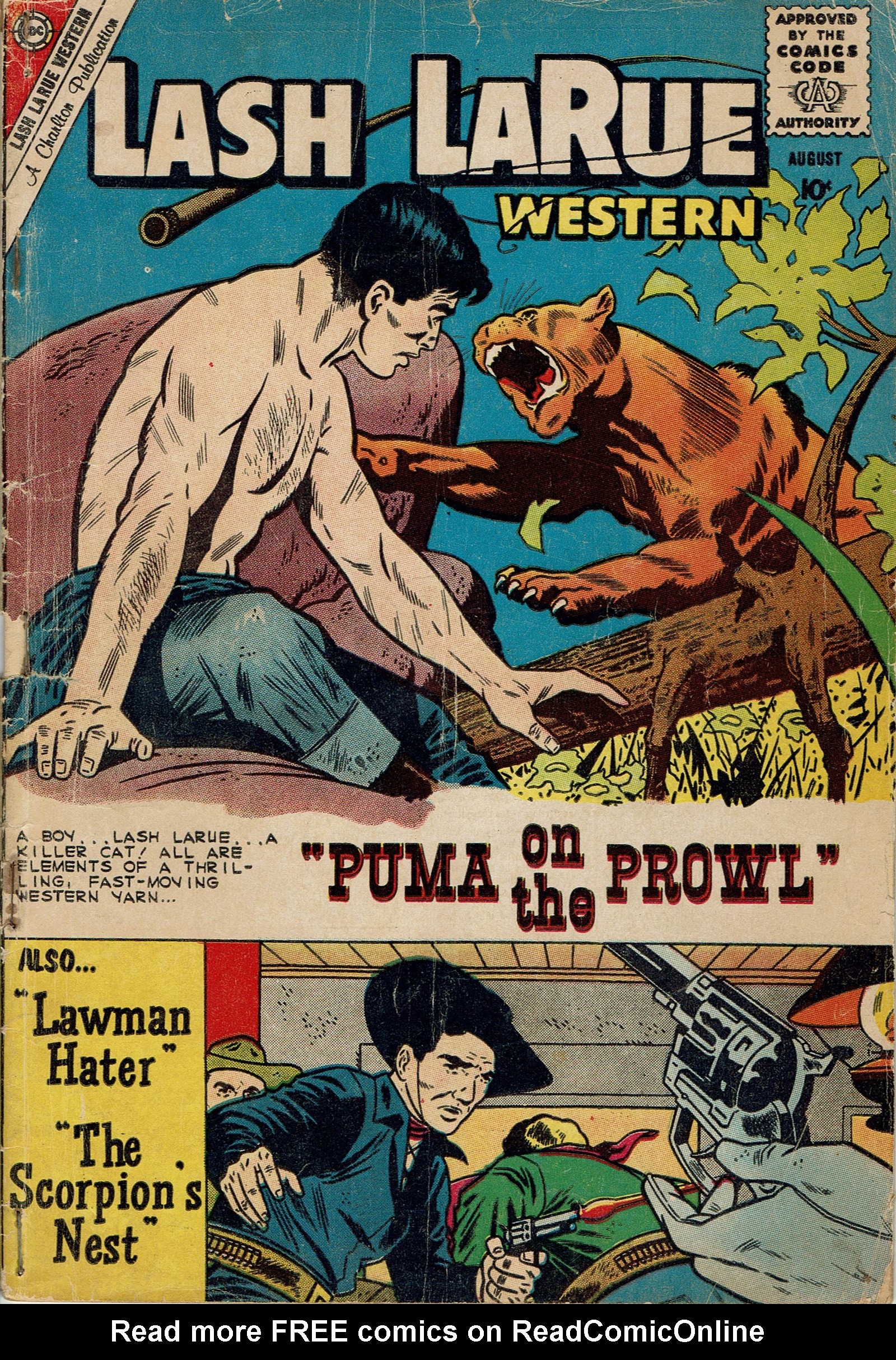 Read online Lash Larue Western (1949) comic -  Issue #79 - 1