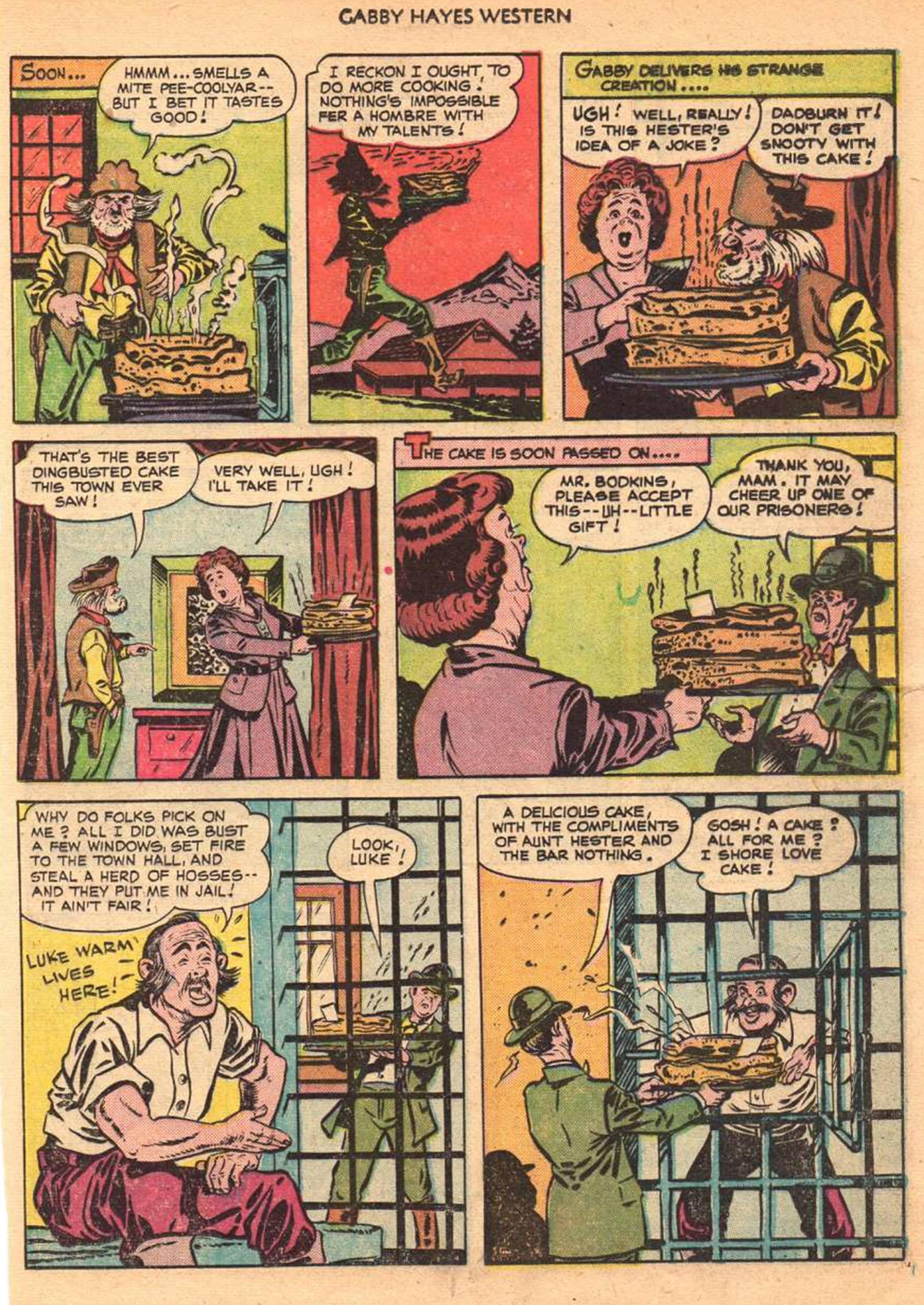 Read online Gabby Hayes Western comic -  Issue #24 - 29