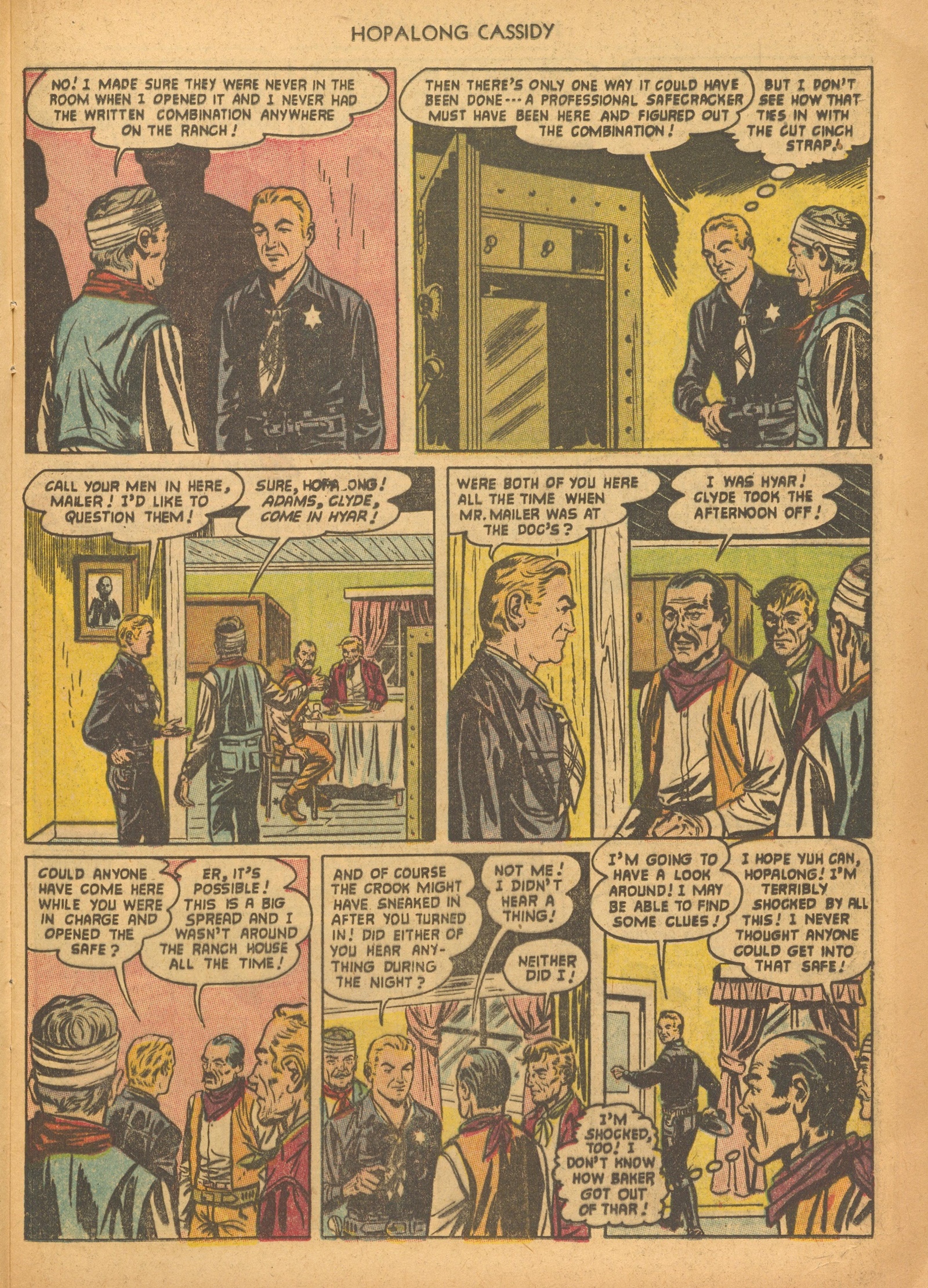 Read online Hopalong Cassidy comic -  Issue #78 - 13