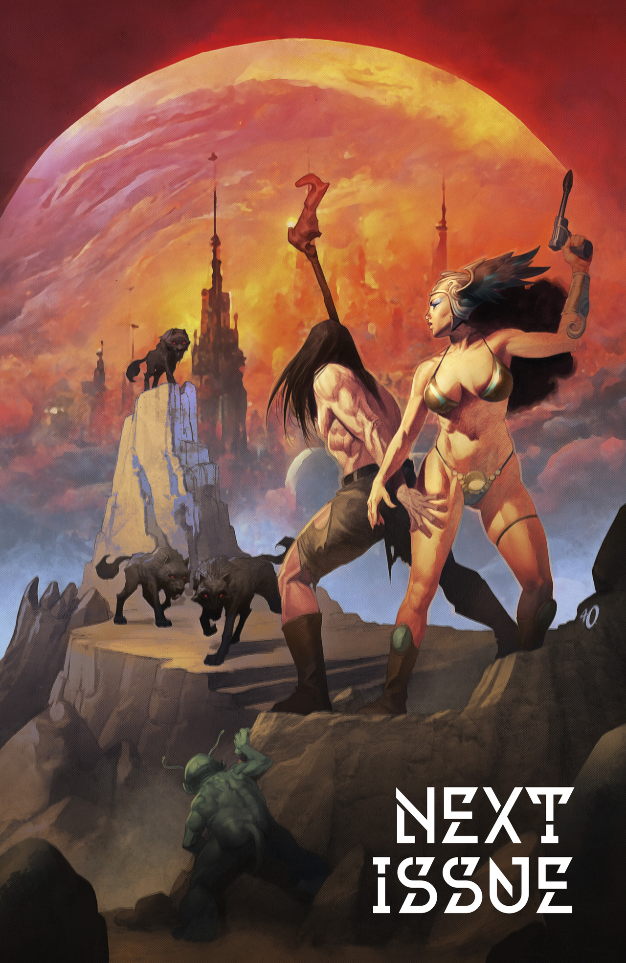 Read online Frank Frazetta's Dawn Attack comic -  Issue #2 - 26