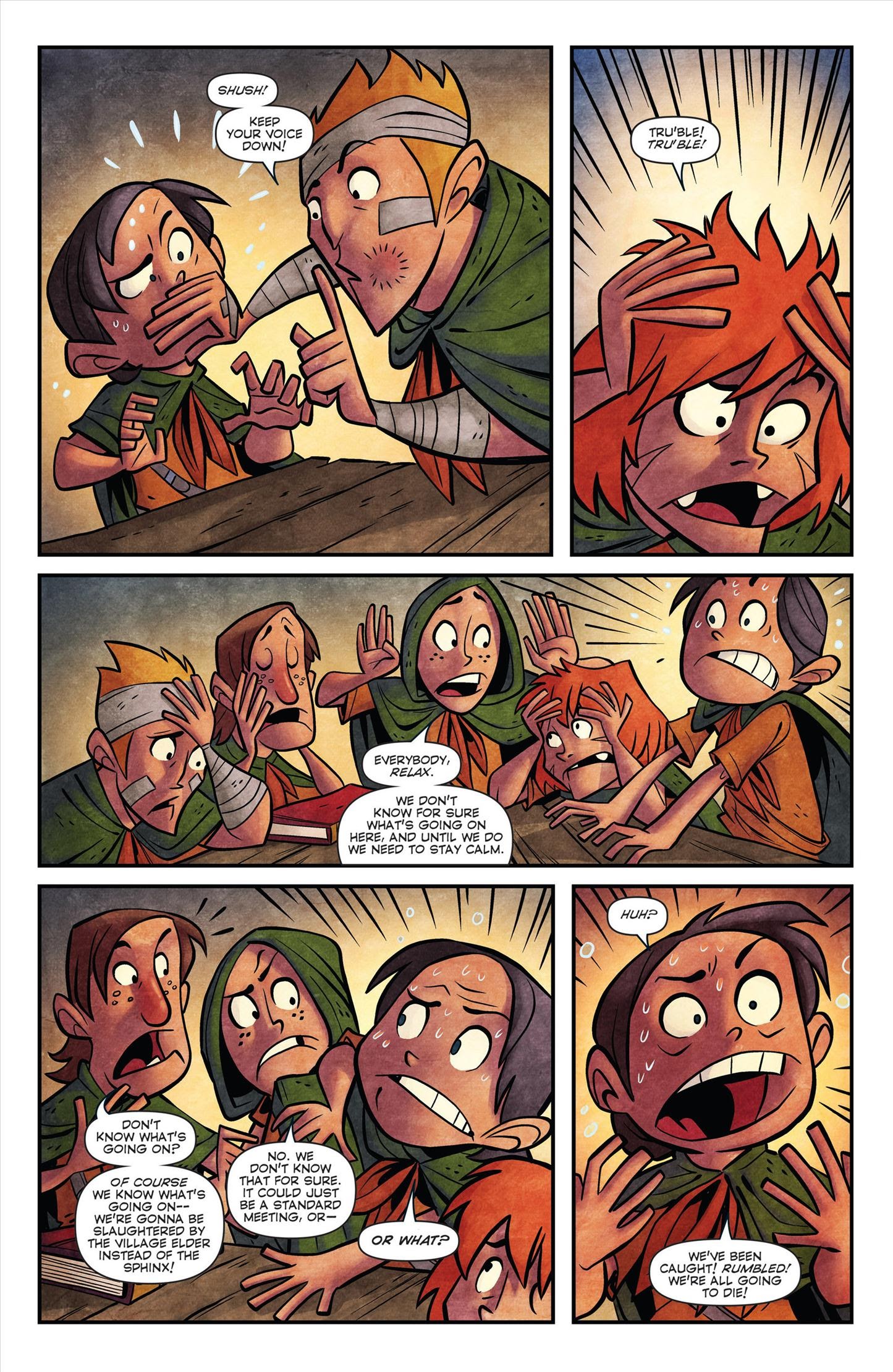 Read online Lookouts comic -  Issue #5 - 11