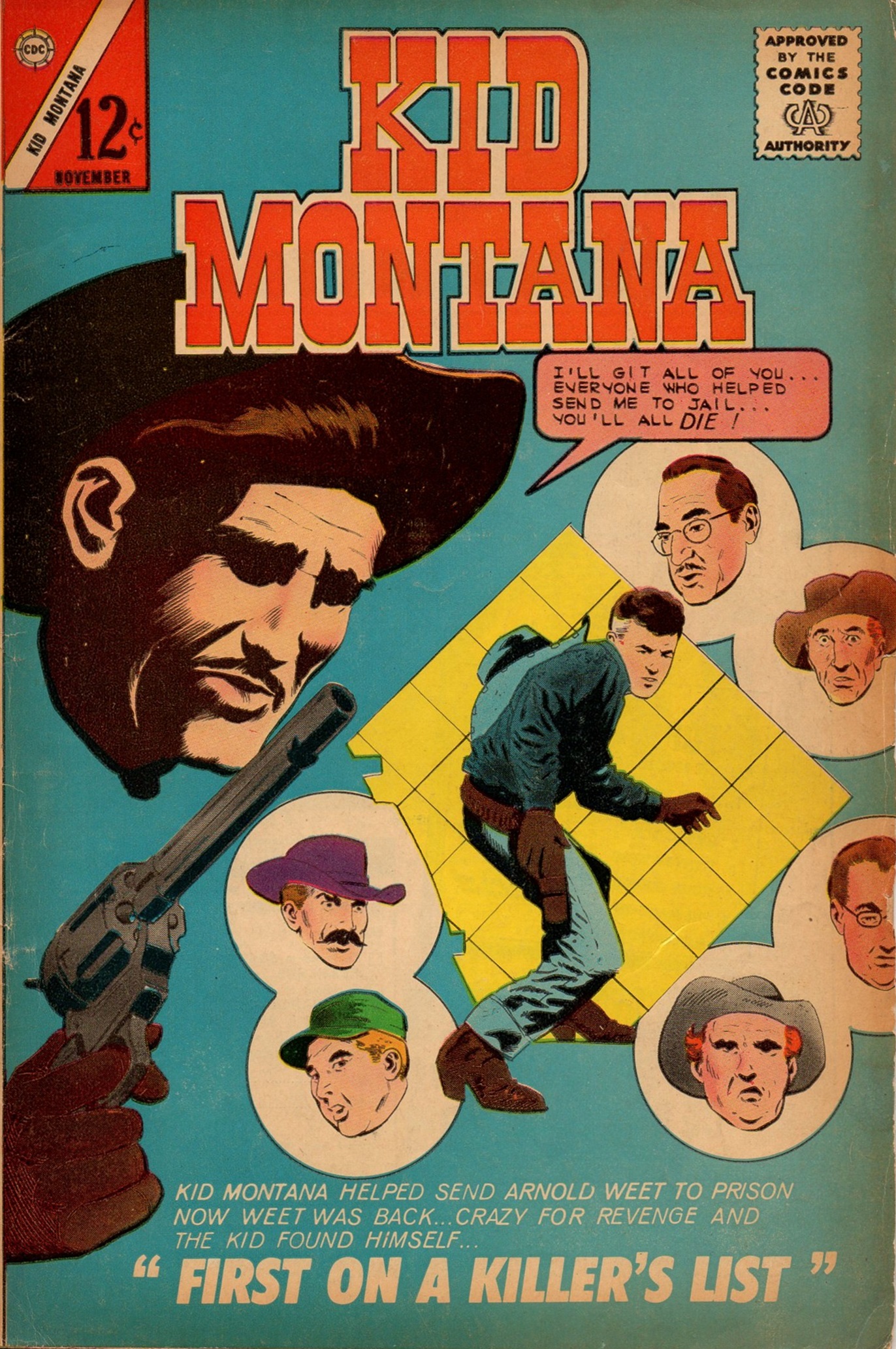 Read online Kid Montana comic -  Issue #43 - 1