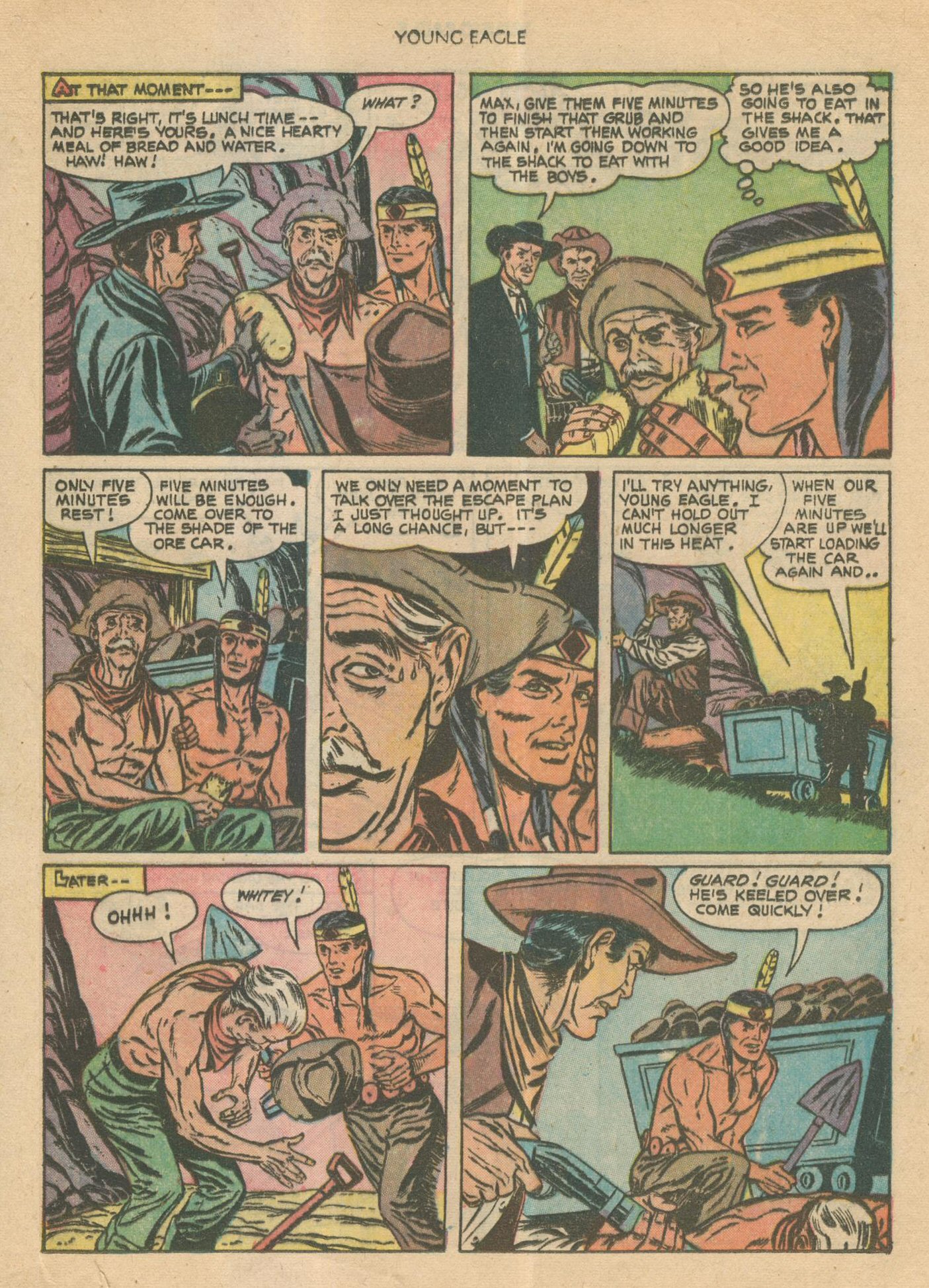 Read online Young Eagle comic -  Issue #9 - 30