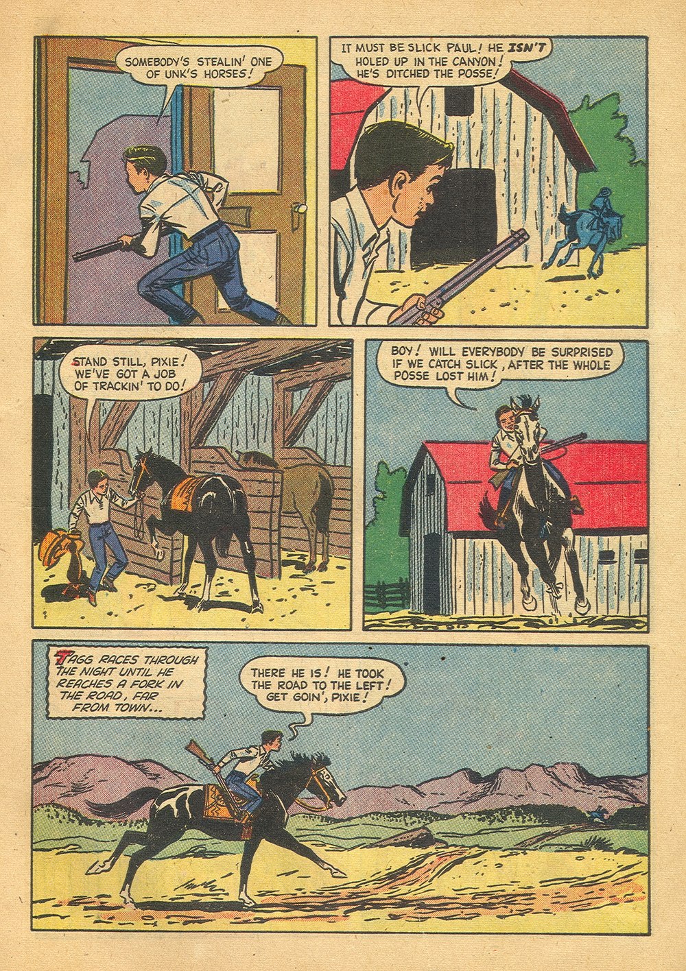 Read online Annie Oakley & Tagg comic -  Issue #4 - 7