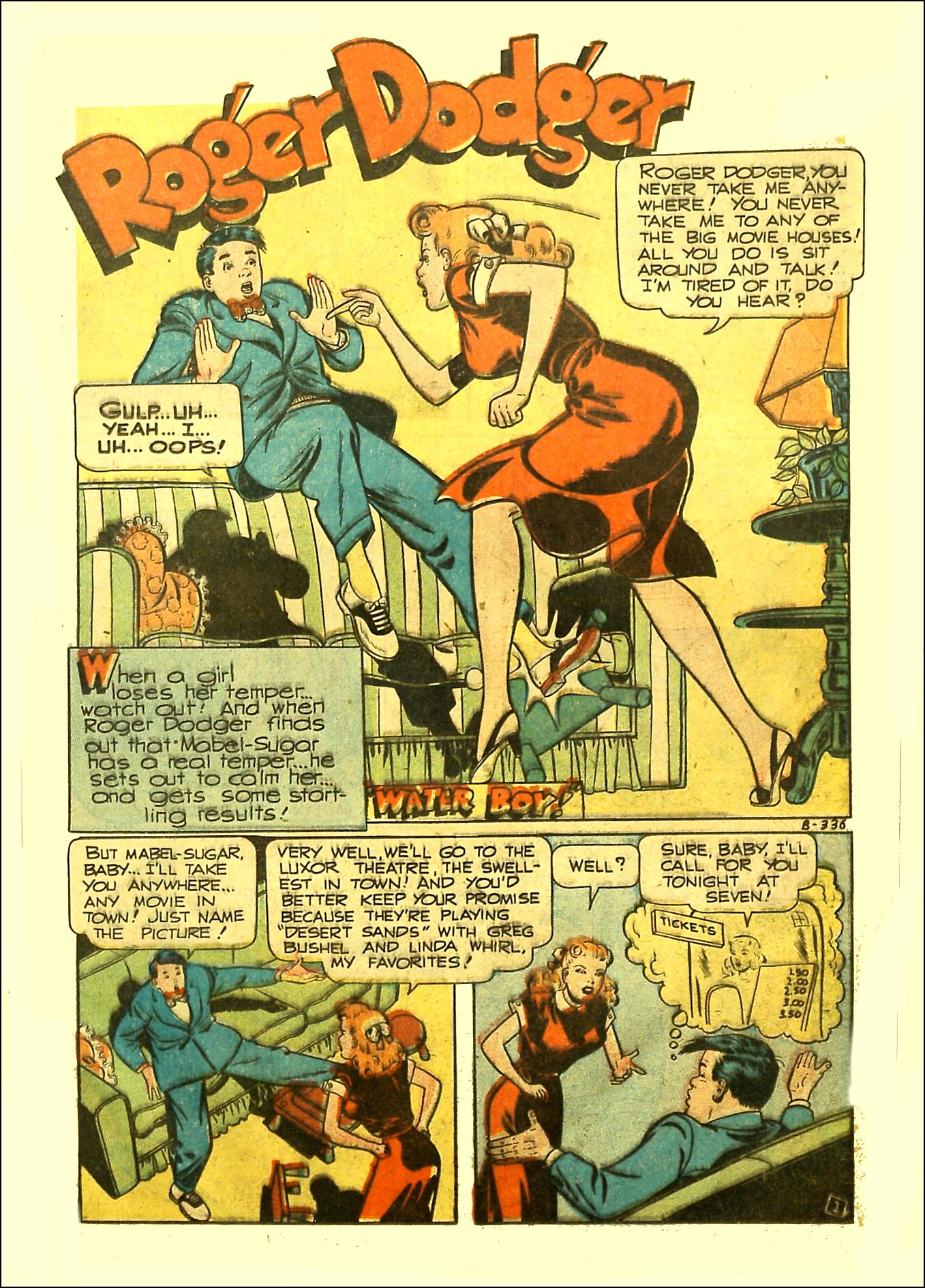 Read online Exciting Comics comic -  Issue #66 - 33