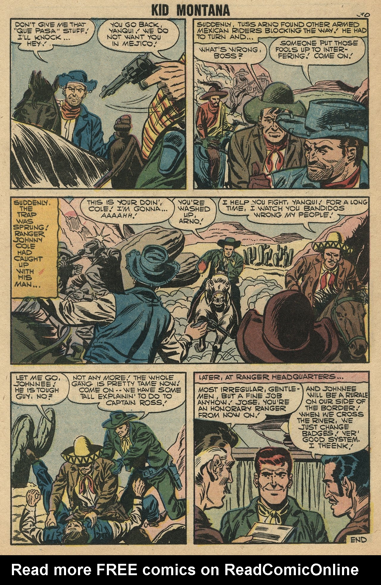 Read online Kid Montana comic -  Issue #10 - 32