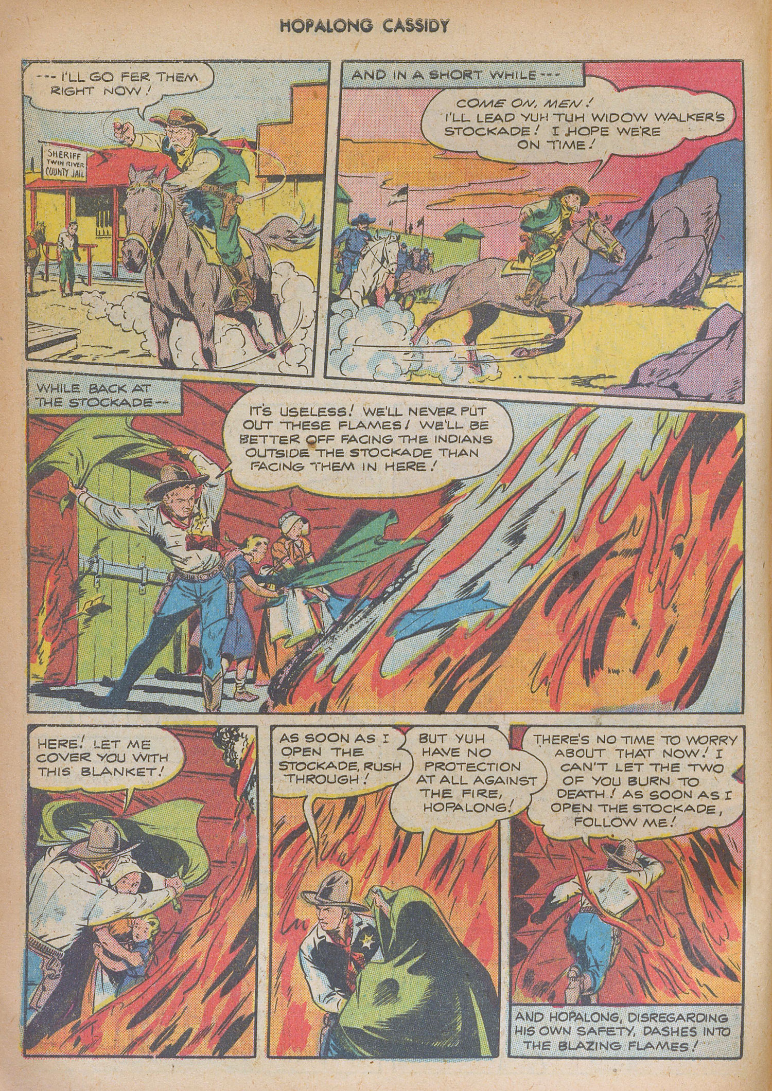Read online Hopalong Cassidy comic -  Issue #9 - 10