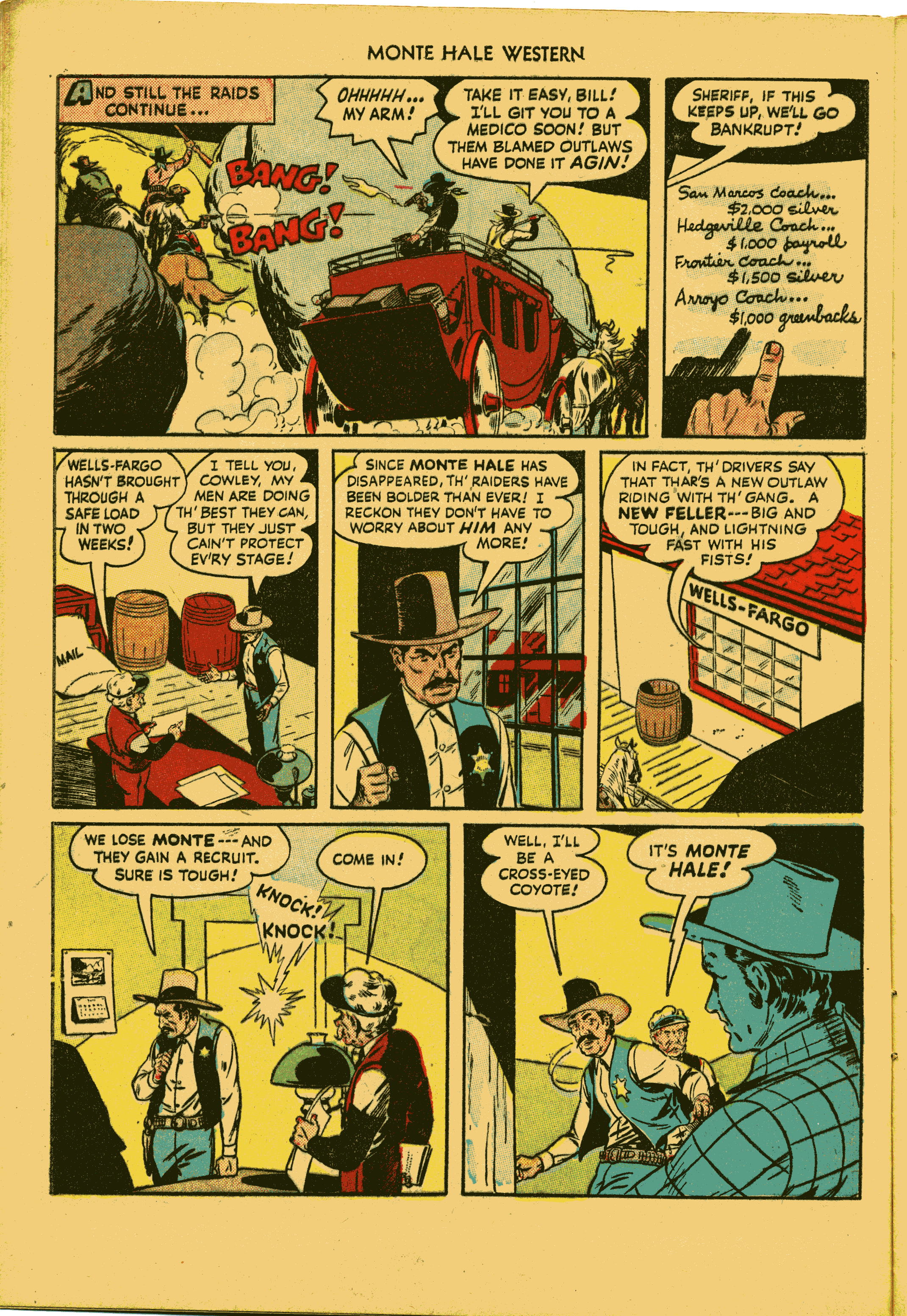 Read online Monte Hale Western comic -  Issue #31 - 8