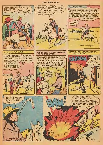 Read online Ken Maynard Western comic -  Issue #2 - 8