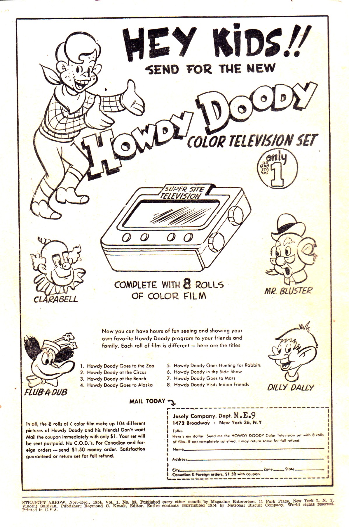 Read online Straight Arrow comic -  Issue #39 - 2