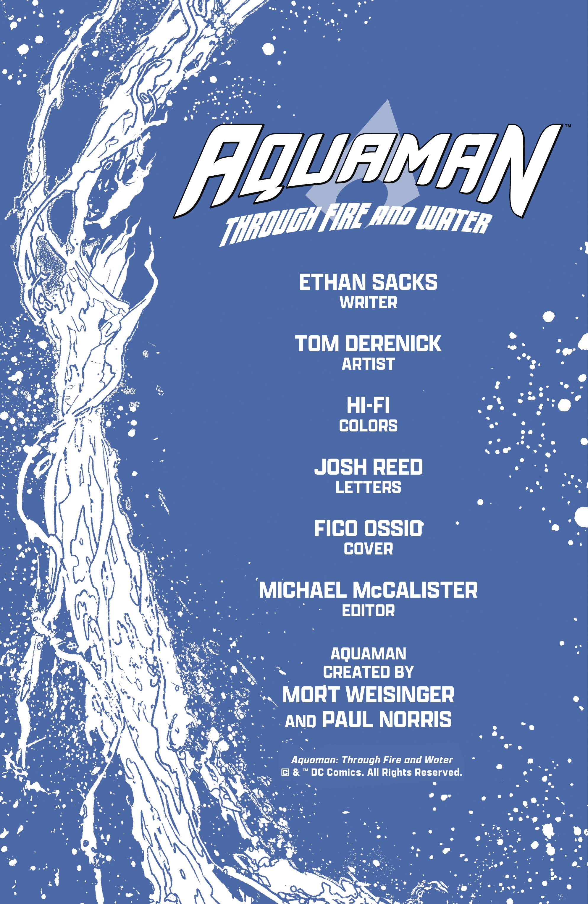 Read online Aquaman: Through Fire and Water comic -  Issue # Full - 2