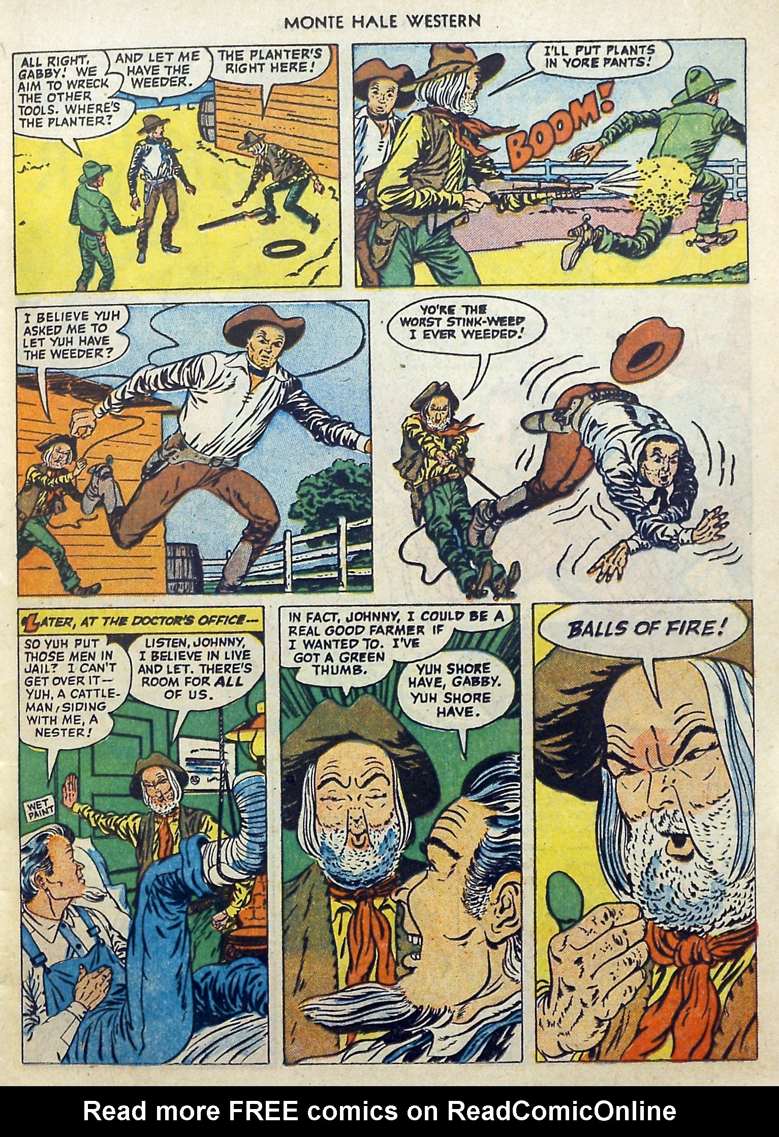 Read online Monte Hale Western comic -  Issue #71 - 14