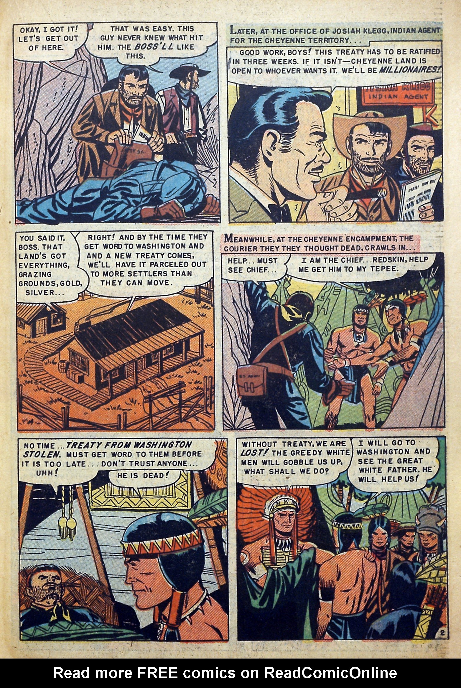 Read online Redskin comic -  Issue #6 - 21