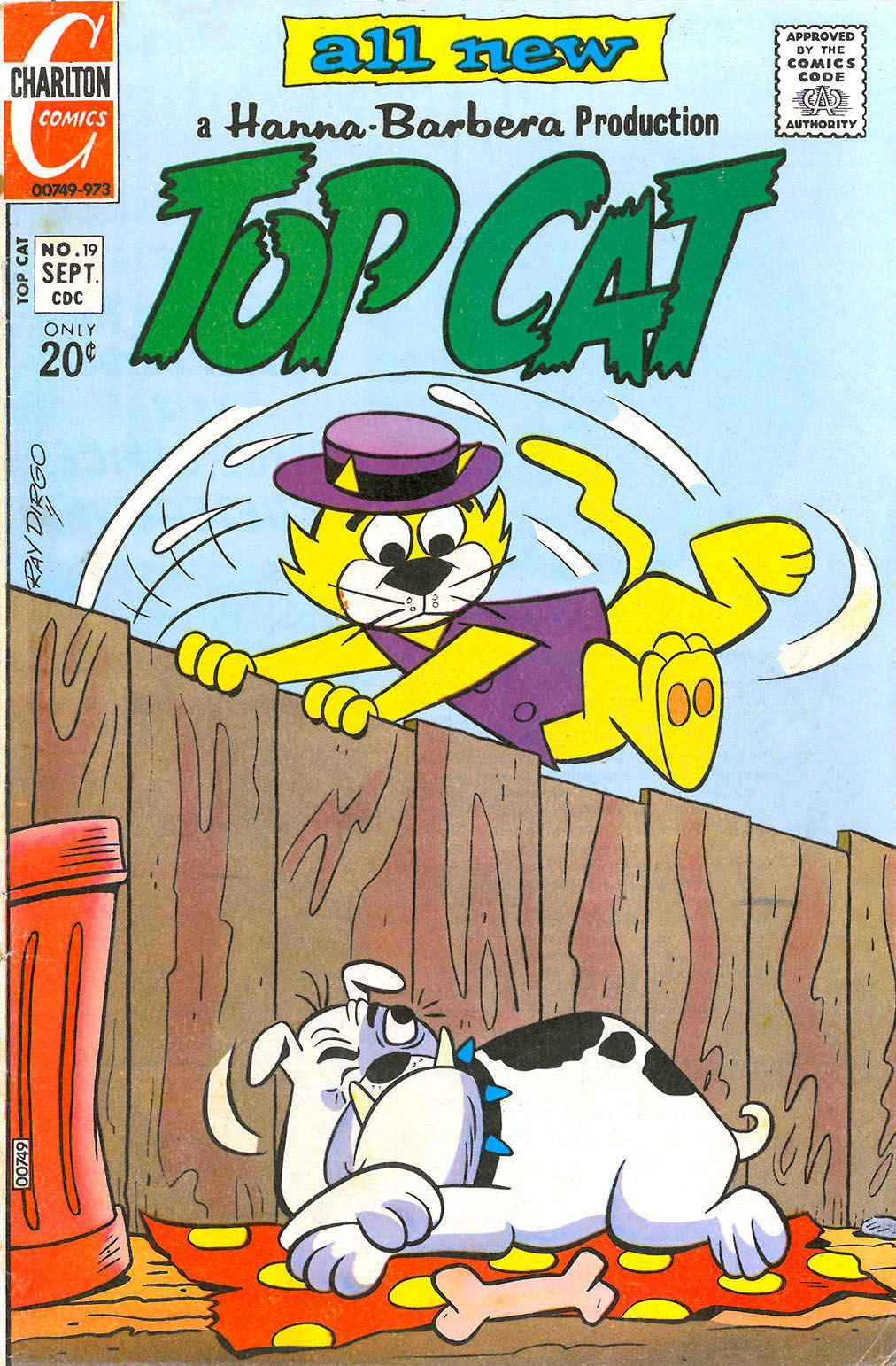 Read online Top Cat (1970) comic -  Issue #19 - 1