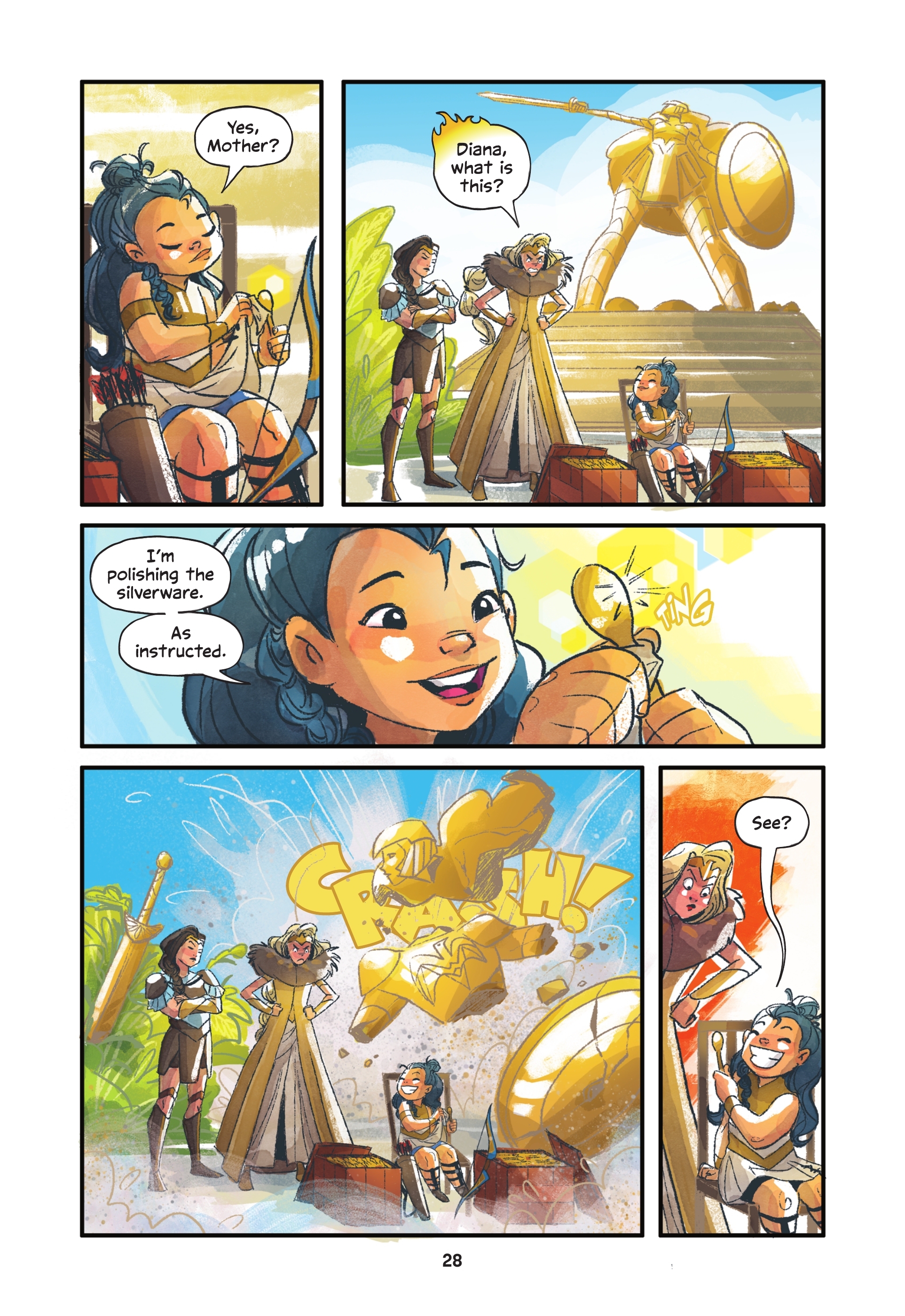 Read online Diana and the Hero's Journey comic -  Issue # TPB - 24