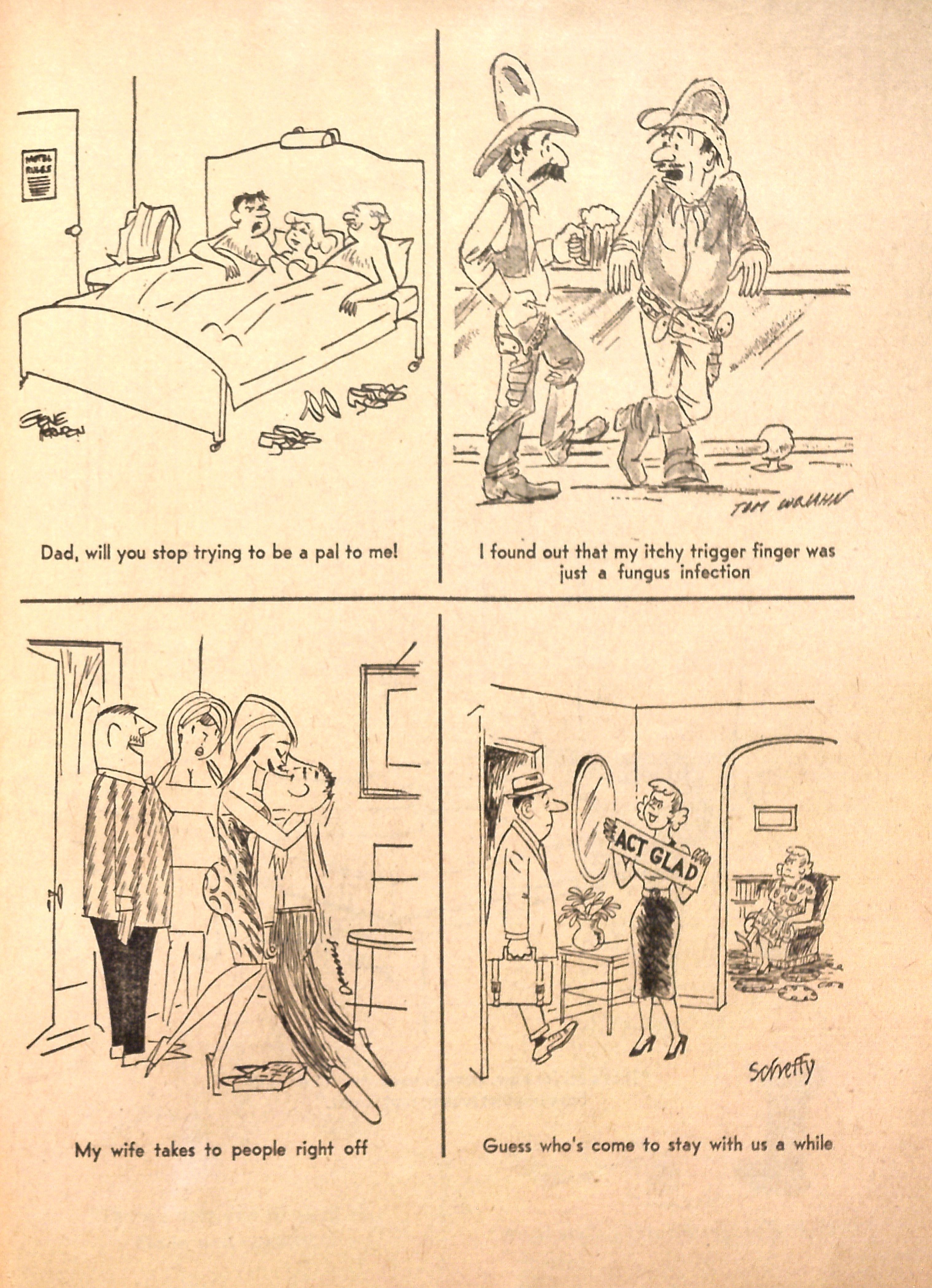 Read online Cartoons and Gags comic -  Issue #33 - 49