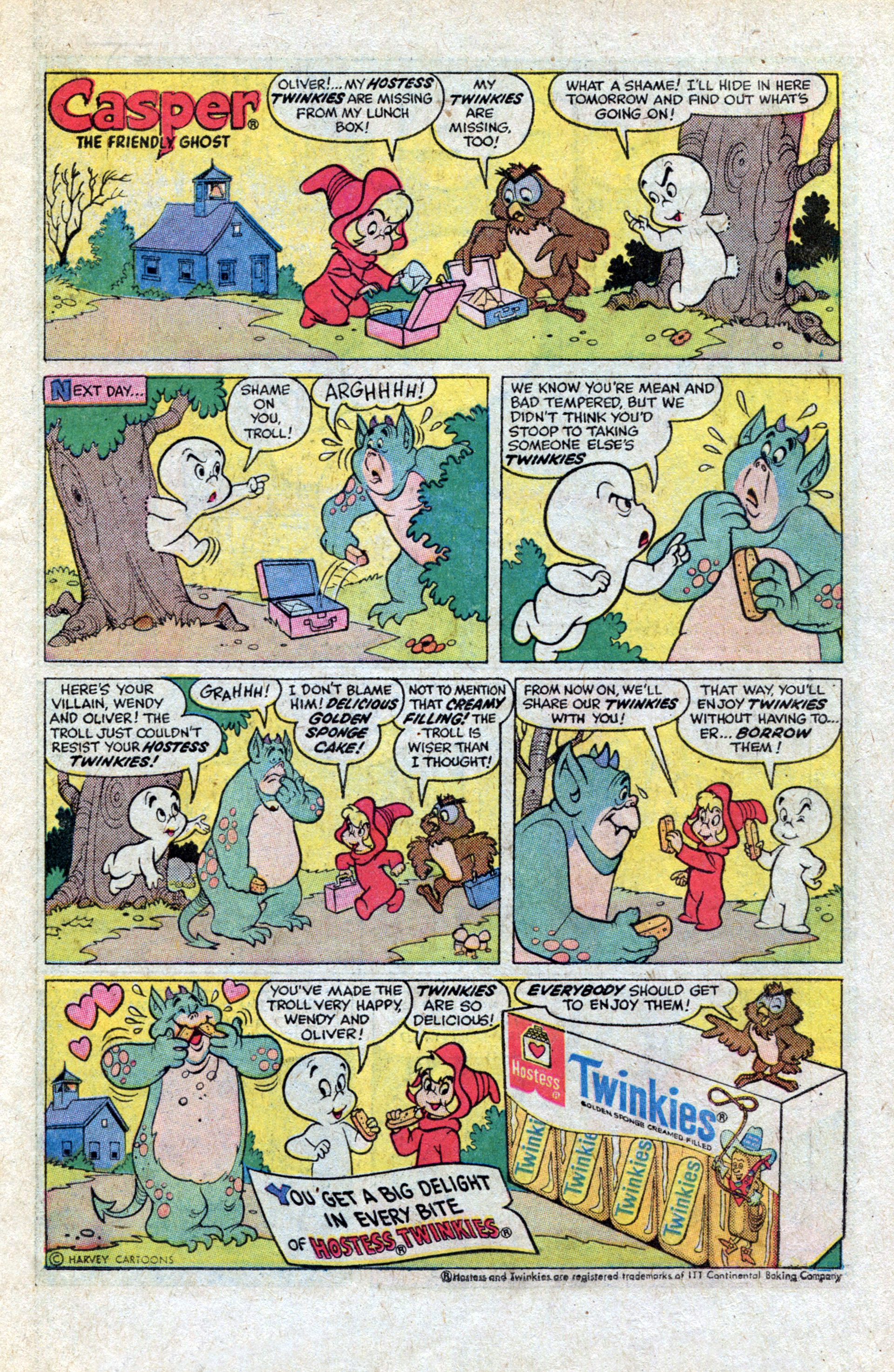 Read online Casper Strange Ghost Stories comic -  Issue #8 - 11