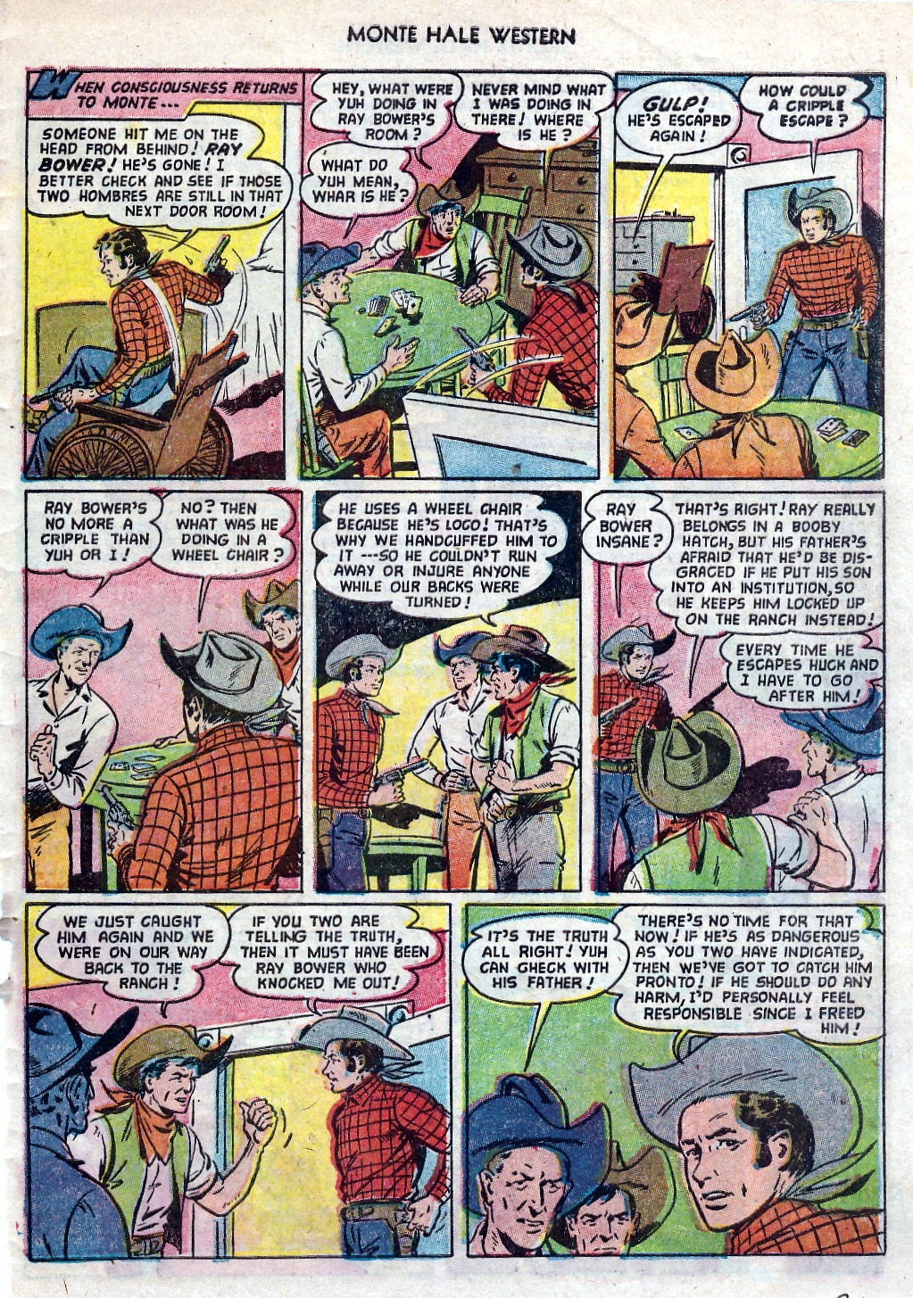 Read online Monte Hale Western comic -  Issue #82 - 31