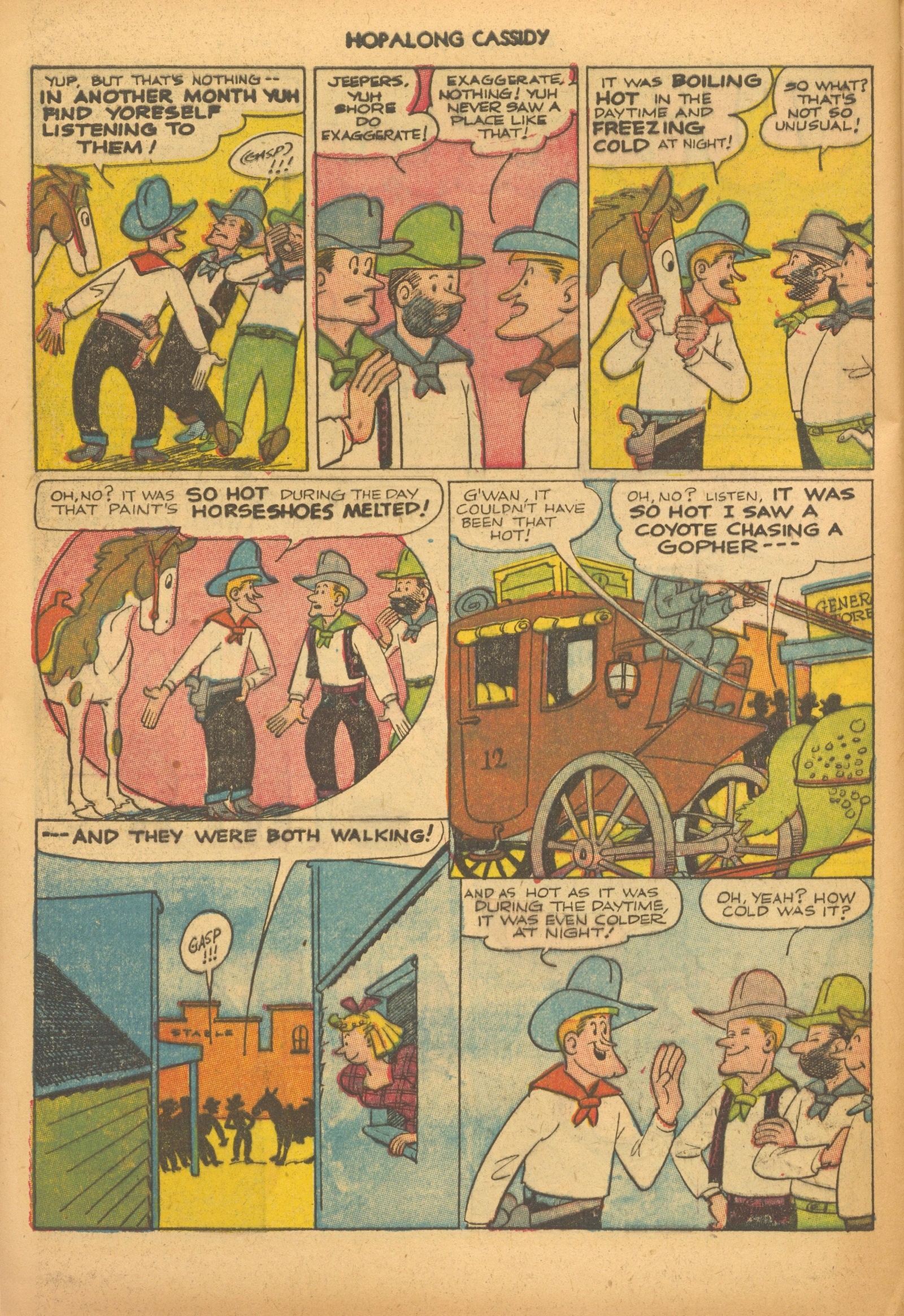 Read online Hopalong Cassidy comic -  Issue #74 - 32